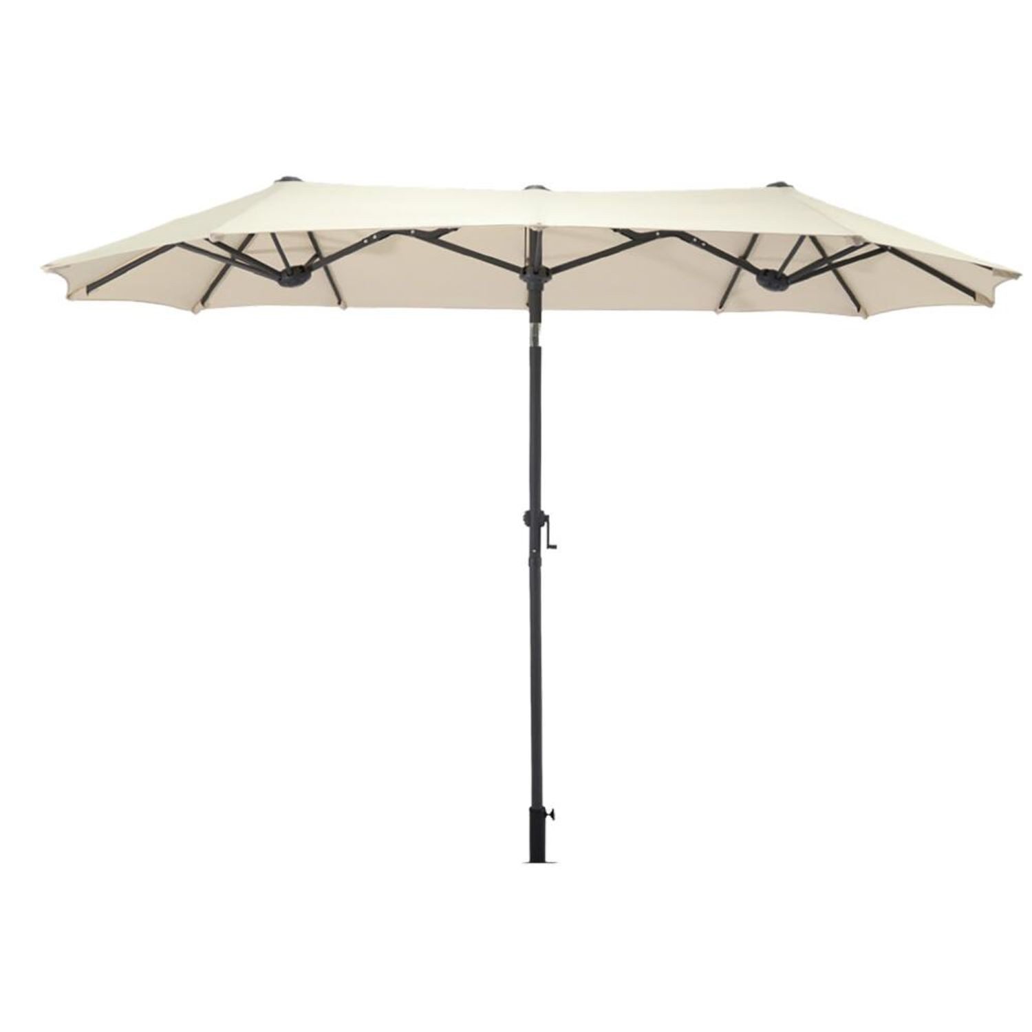 BURI Sonnenschirm Balkon Sonnenschirm Natur Sonnenschutz günstig online kaufen