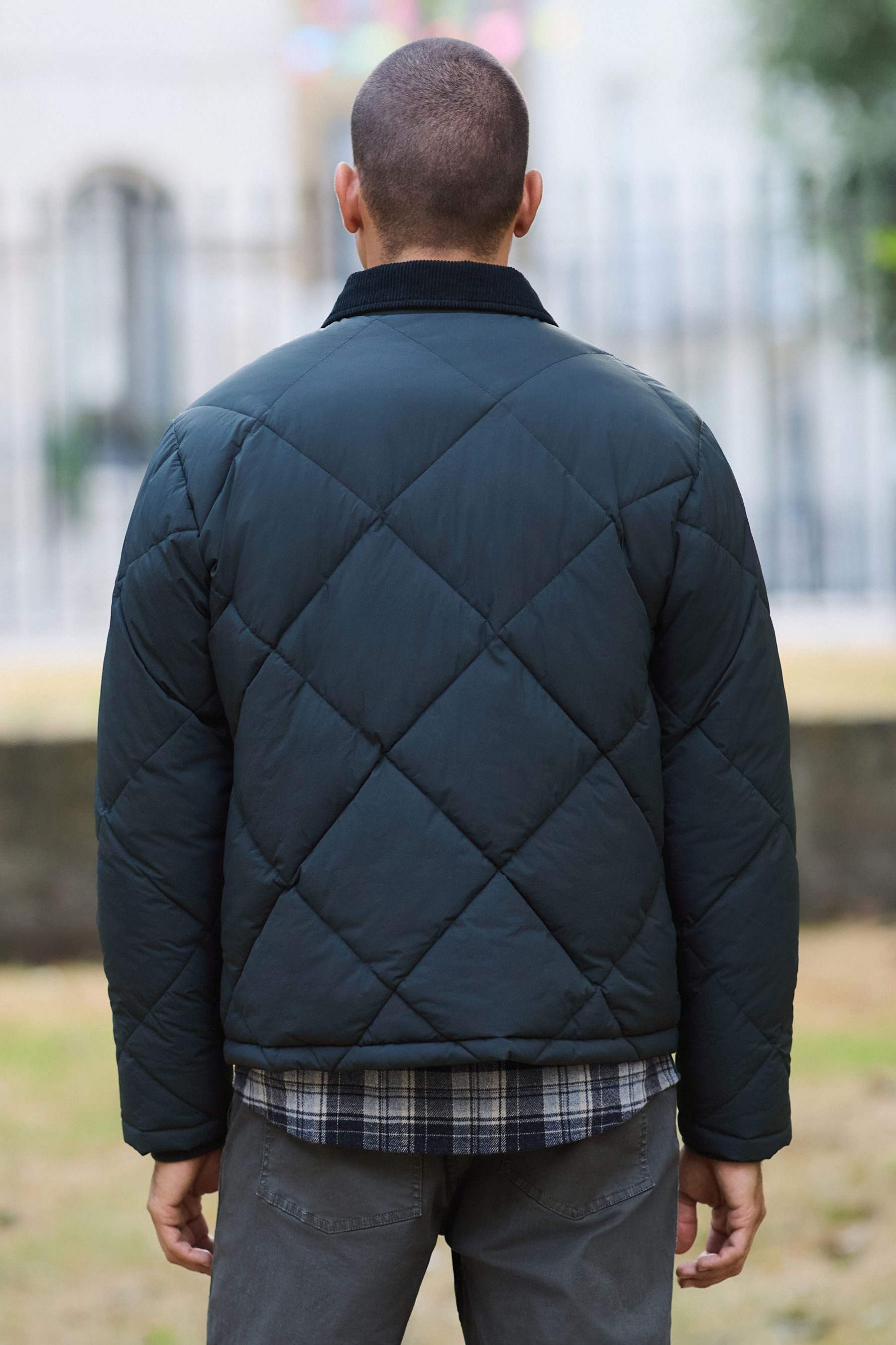 Next Steppjacke Wattierte Jacke mit Rautensteppung (1-St) günstig online kaufen