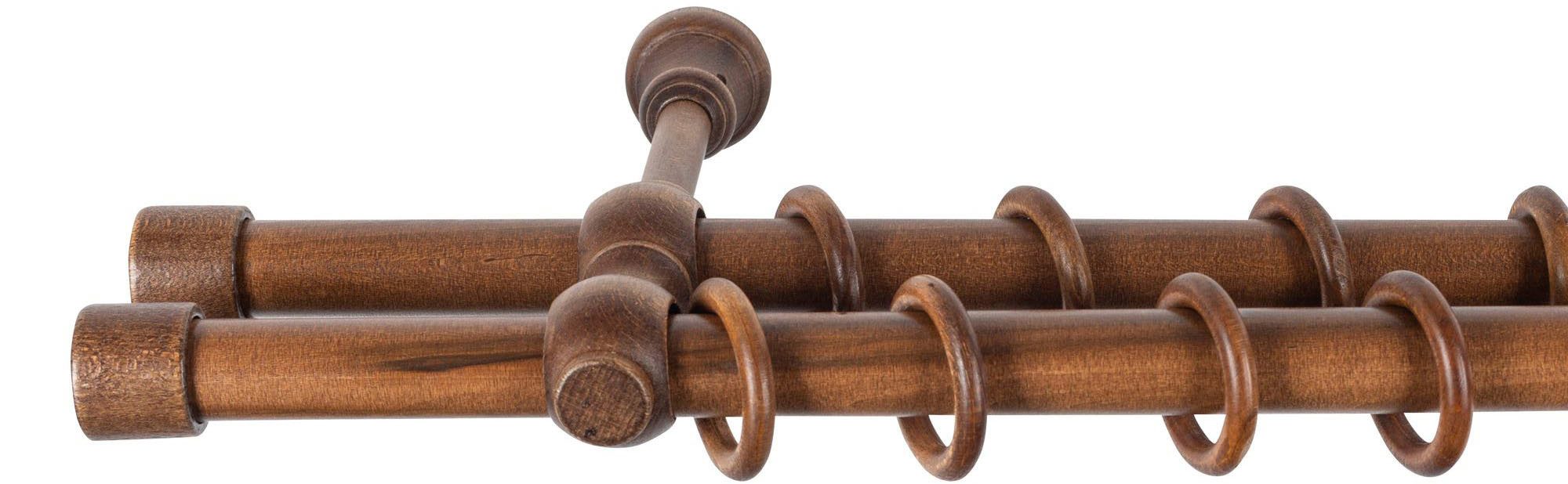 SN DECO GROUP Gardinenstange Cafiro, 2-läufig, günstig online kaufen