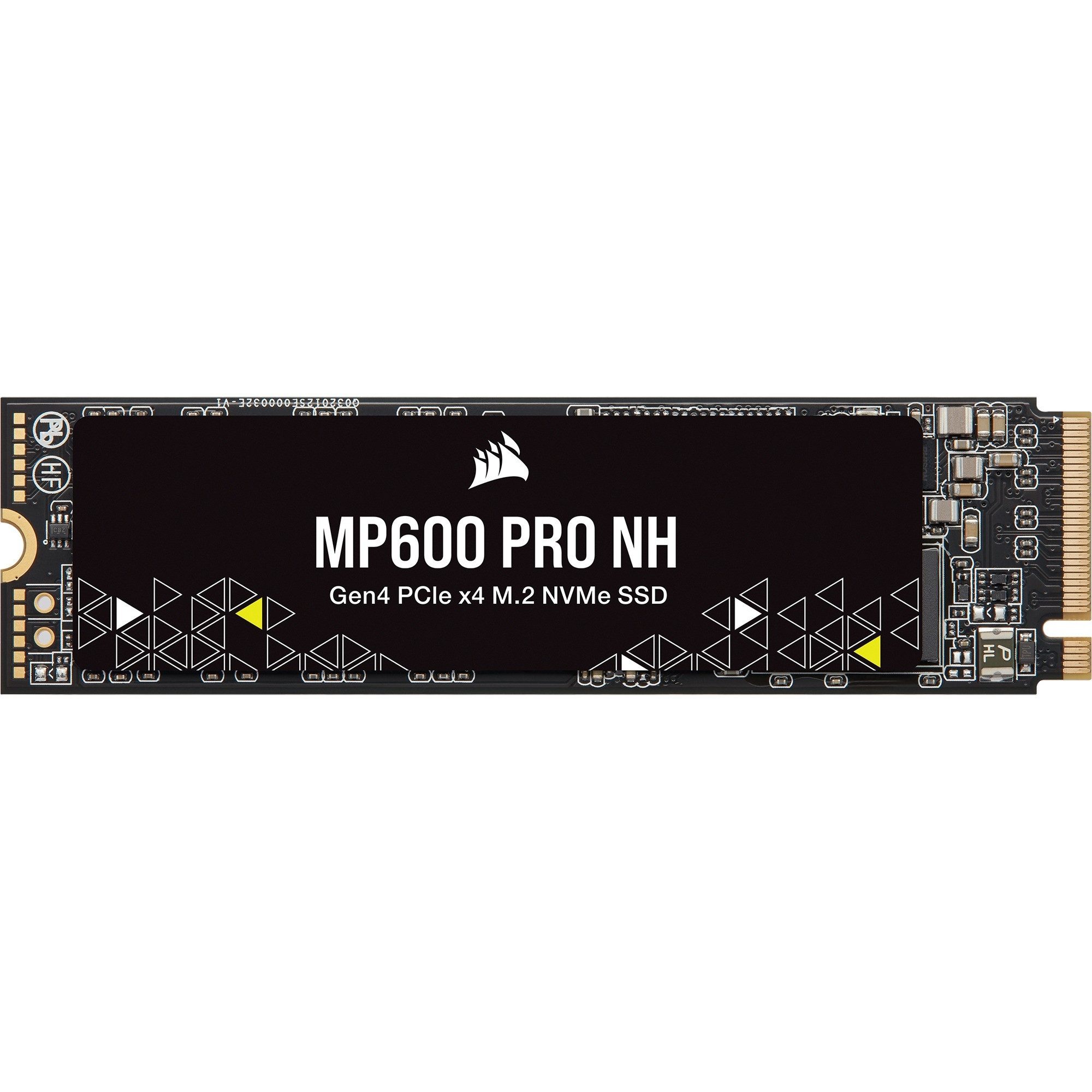 Corsair MP600 PRO NH 4TB SSD M.2 2280 NVMe 4000GB interne SSD (4 TB) M.2" 7000 MB/S Lesegeschwindigkeit, 6500 MB/S Schreibgeschwindigkeit, PCIe Gen4 x4, NVMe 1.4, 3D TLC NAND, DRAM Cache
