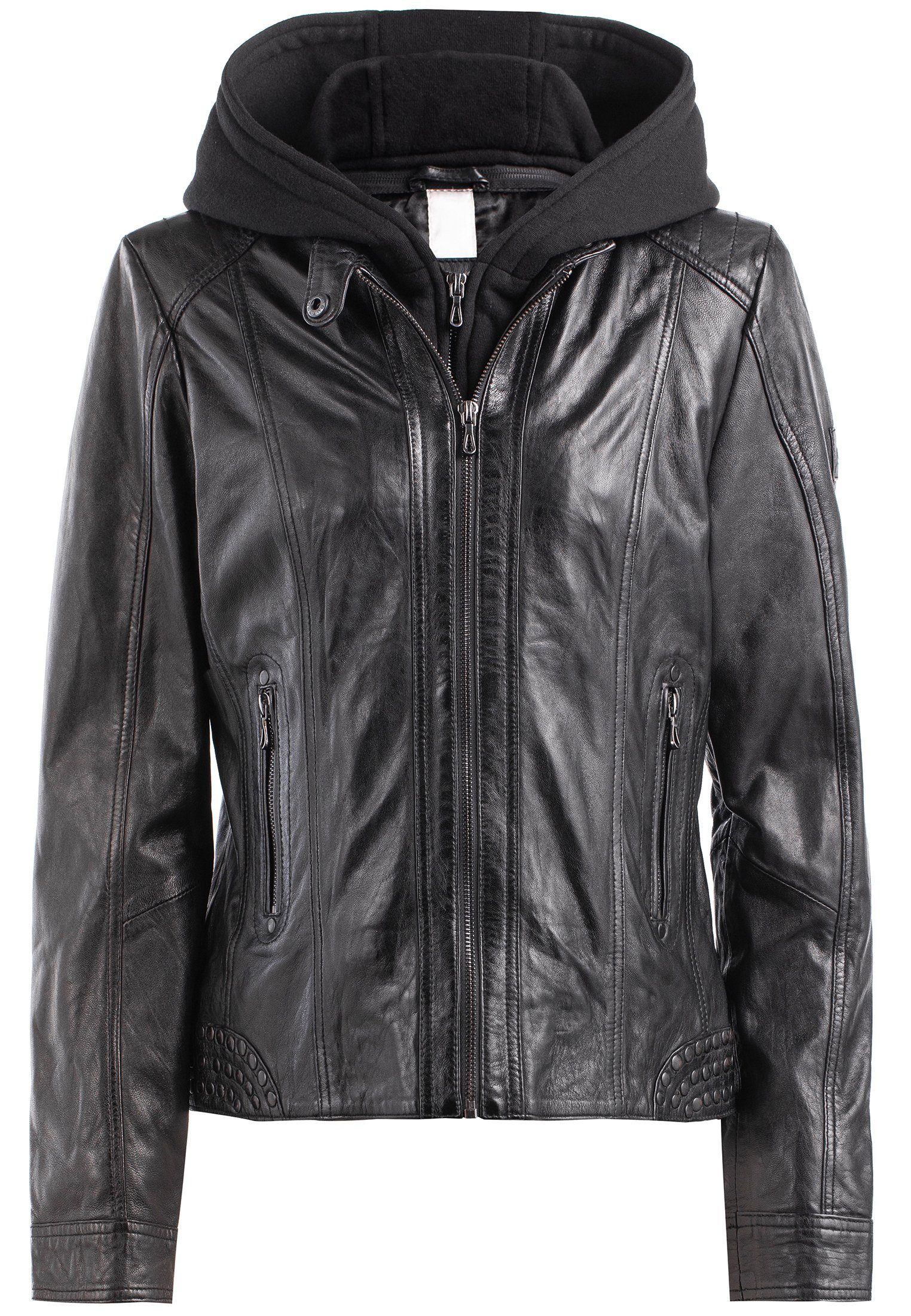 CBL Lederjacke MQ-43633 mit stehkragen