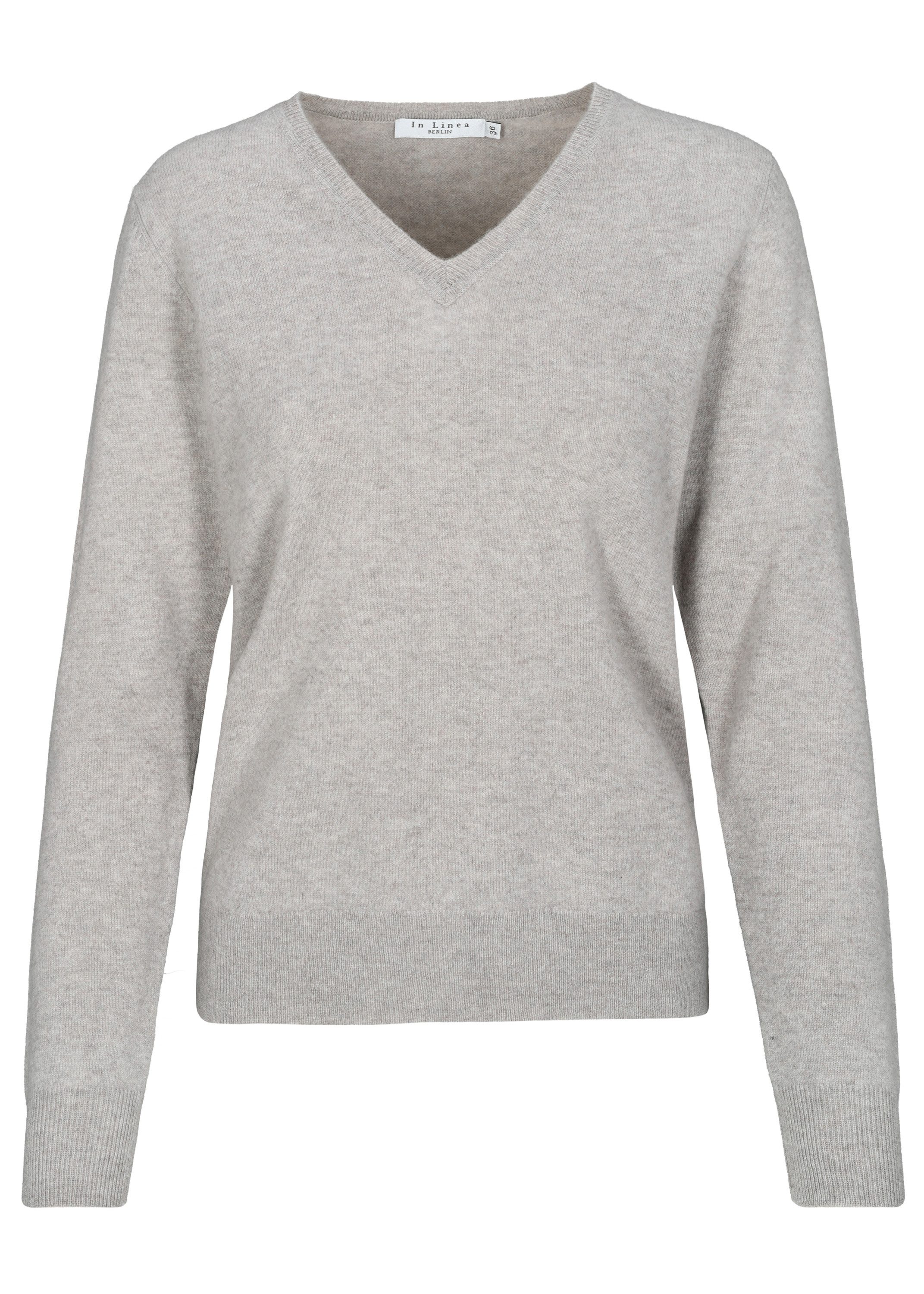IN LINEA V-Ausschnitt-Pullover