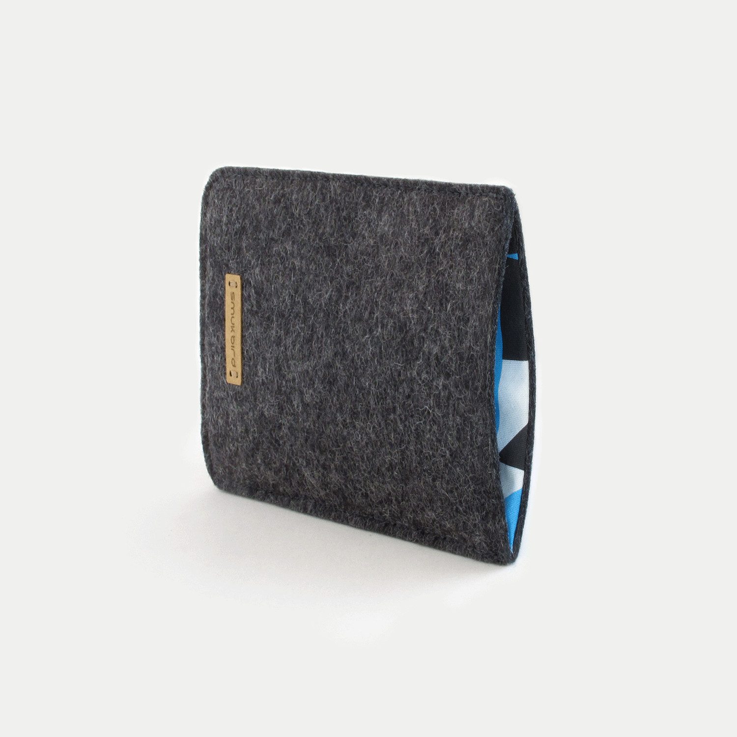 Handytasche Handytasche LET für Samsung Galaxy S23, aus Filz, anthrazit