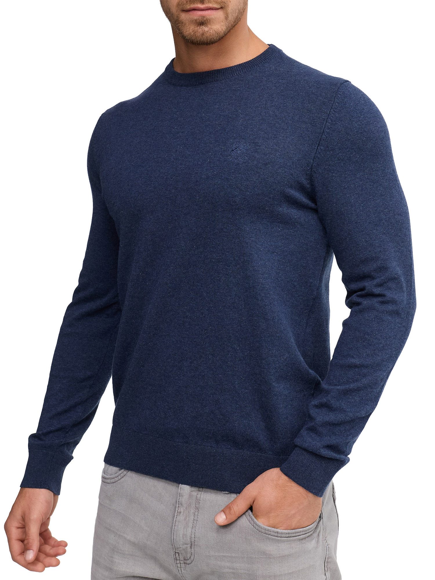 Indicode Rundhalspullover Wildman günstig online kaufen