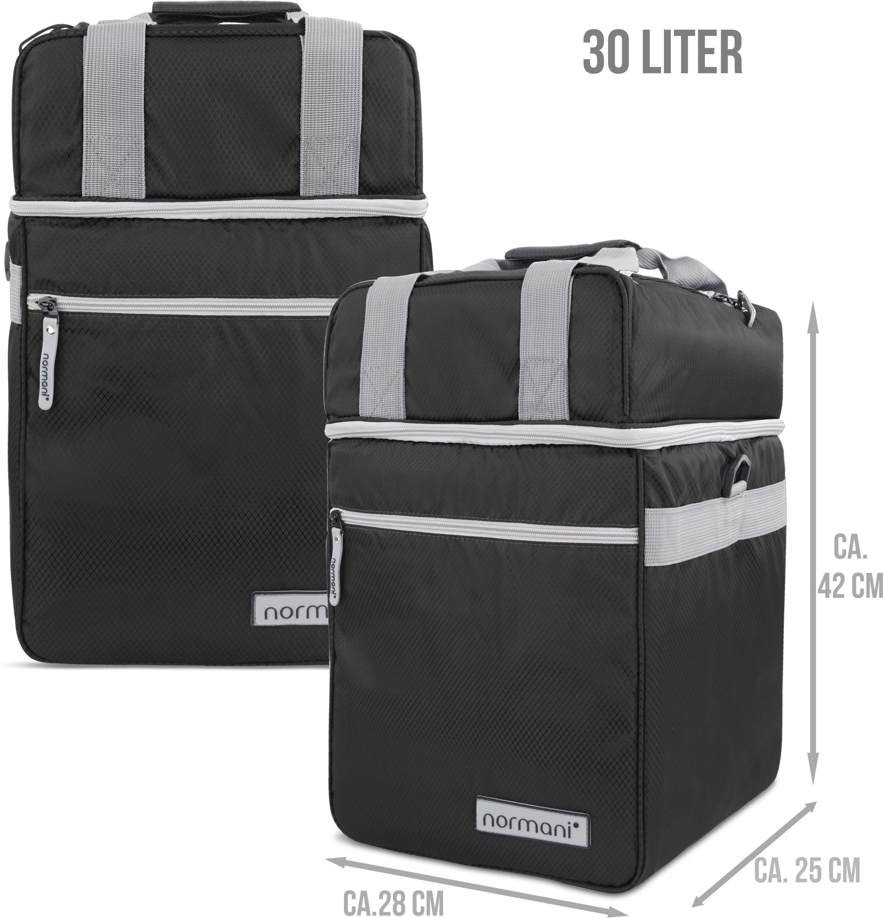 normani Picknickkorb Isolierte Kühltasche mit 2 Fächern 30 l Astana, Kühltasche aus isolierendem Material