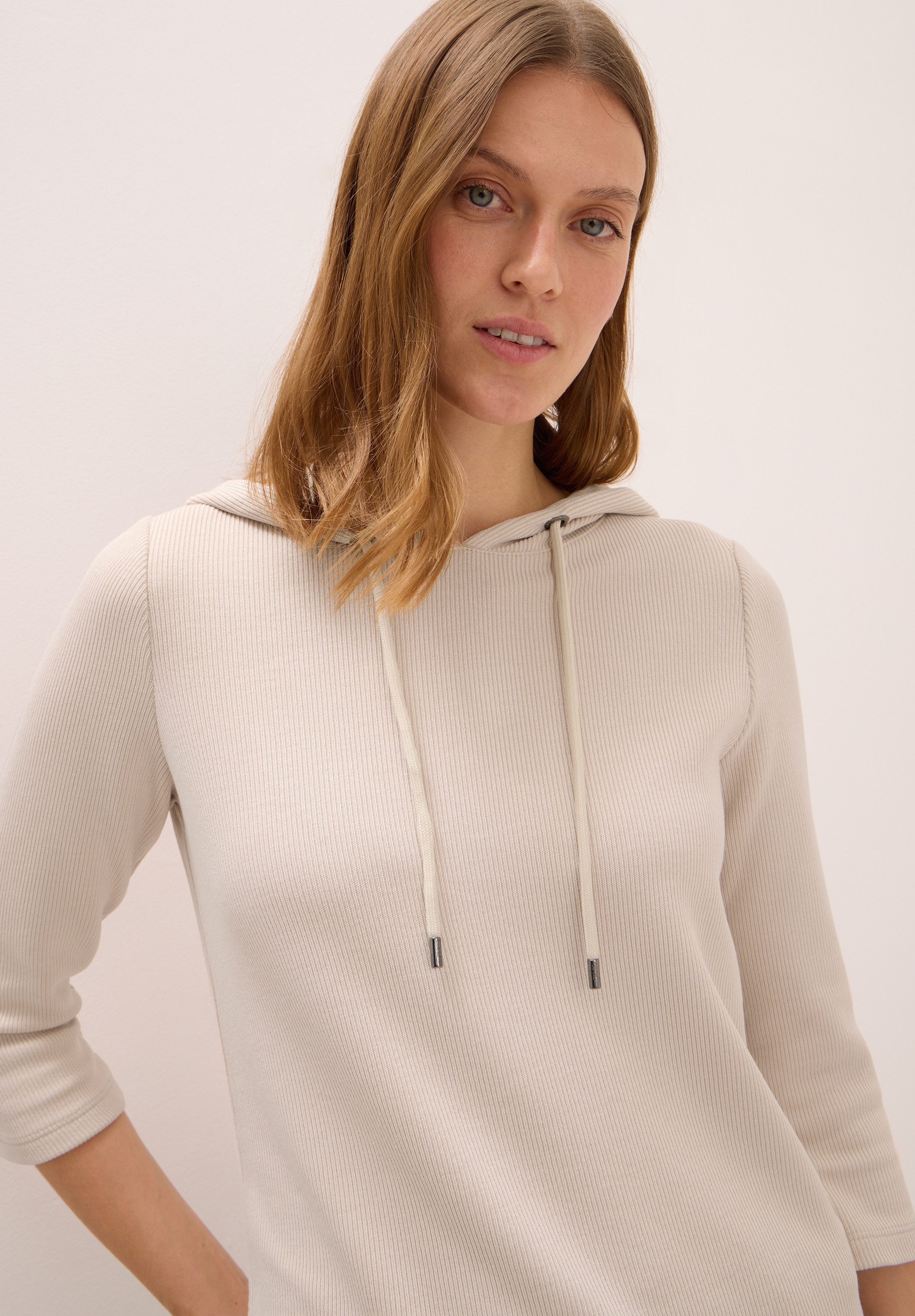 CECIL Hoodie in Rippstruktur günstig online kaufen