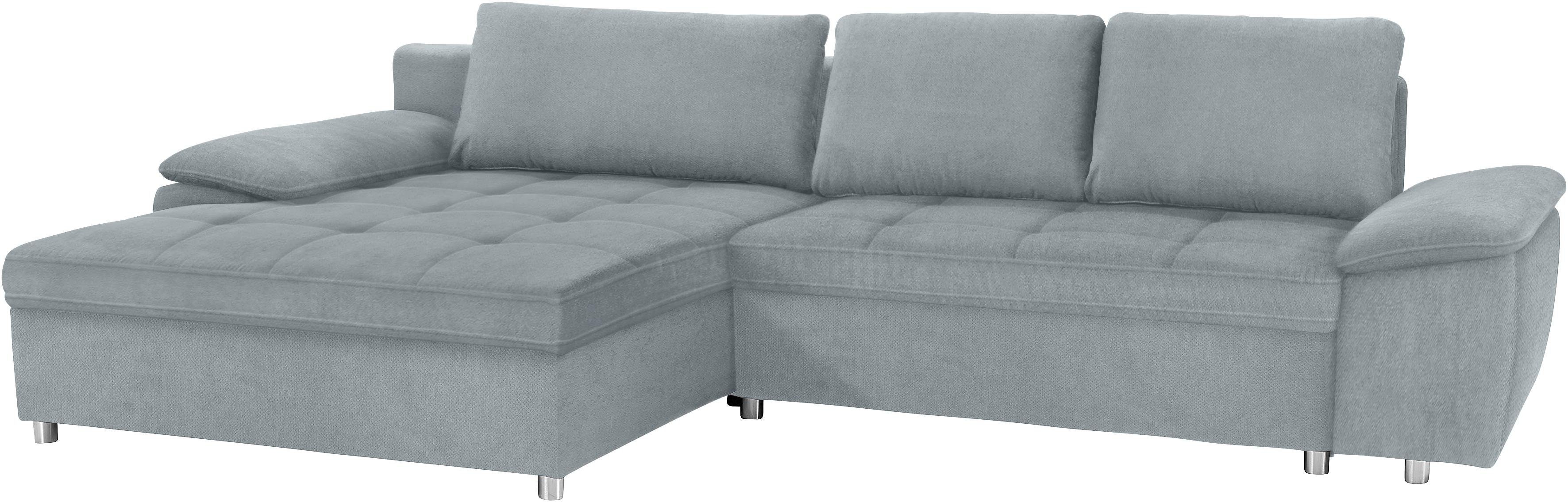 sit&more Ecksofa "Labene L-Form", wahlweise mit Bettfunktion und Bettkasten günstig online kaufen