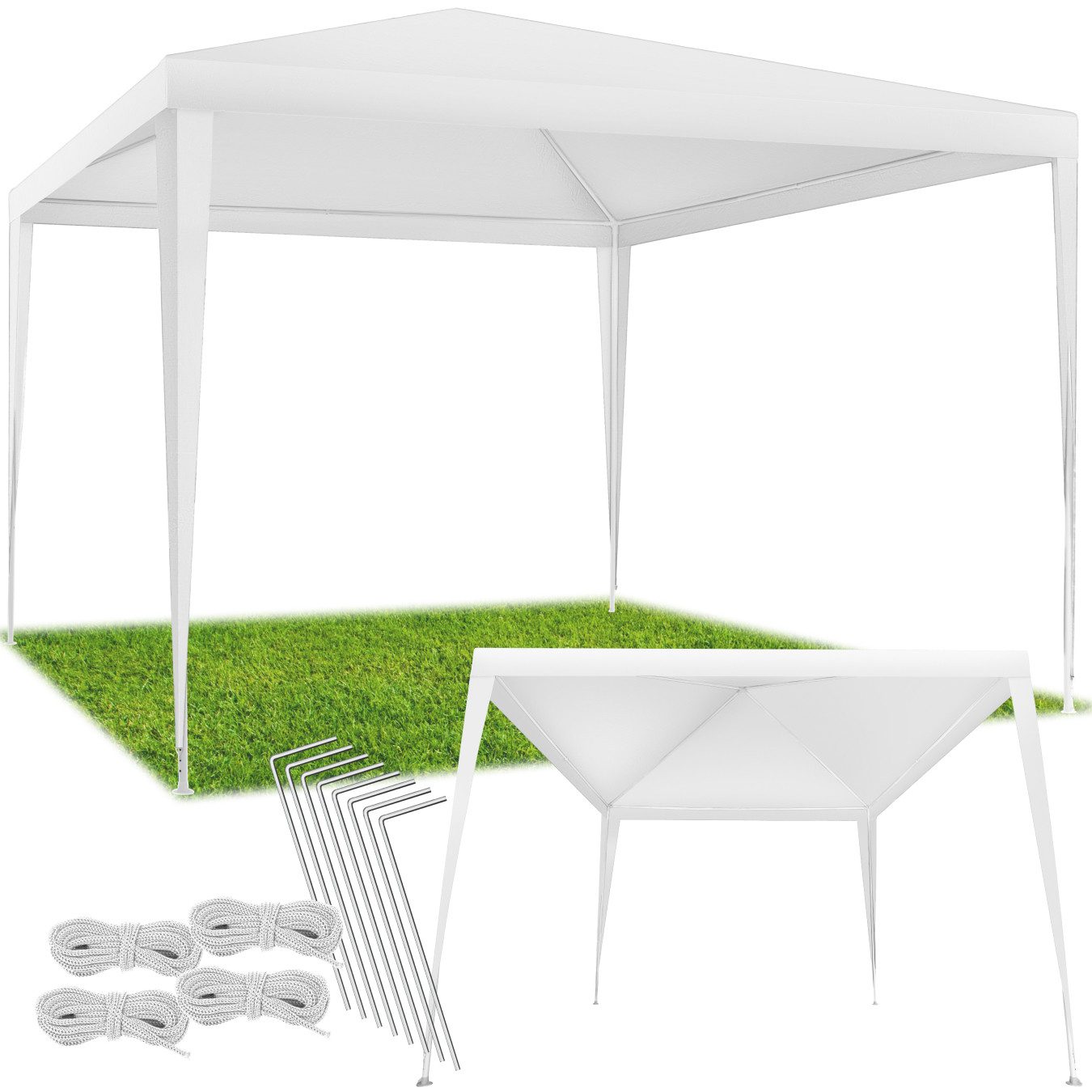 tectake Pavillon Farah, mit 0 Seitenteilen, günstig online kaufen
