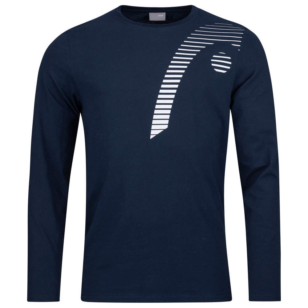 Head Langarmshirt Club Cliff (Baumwollmix) dunkelblau Herren