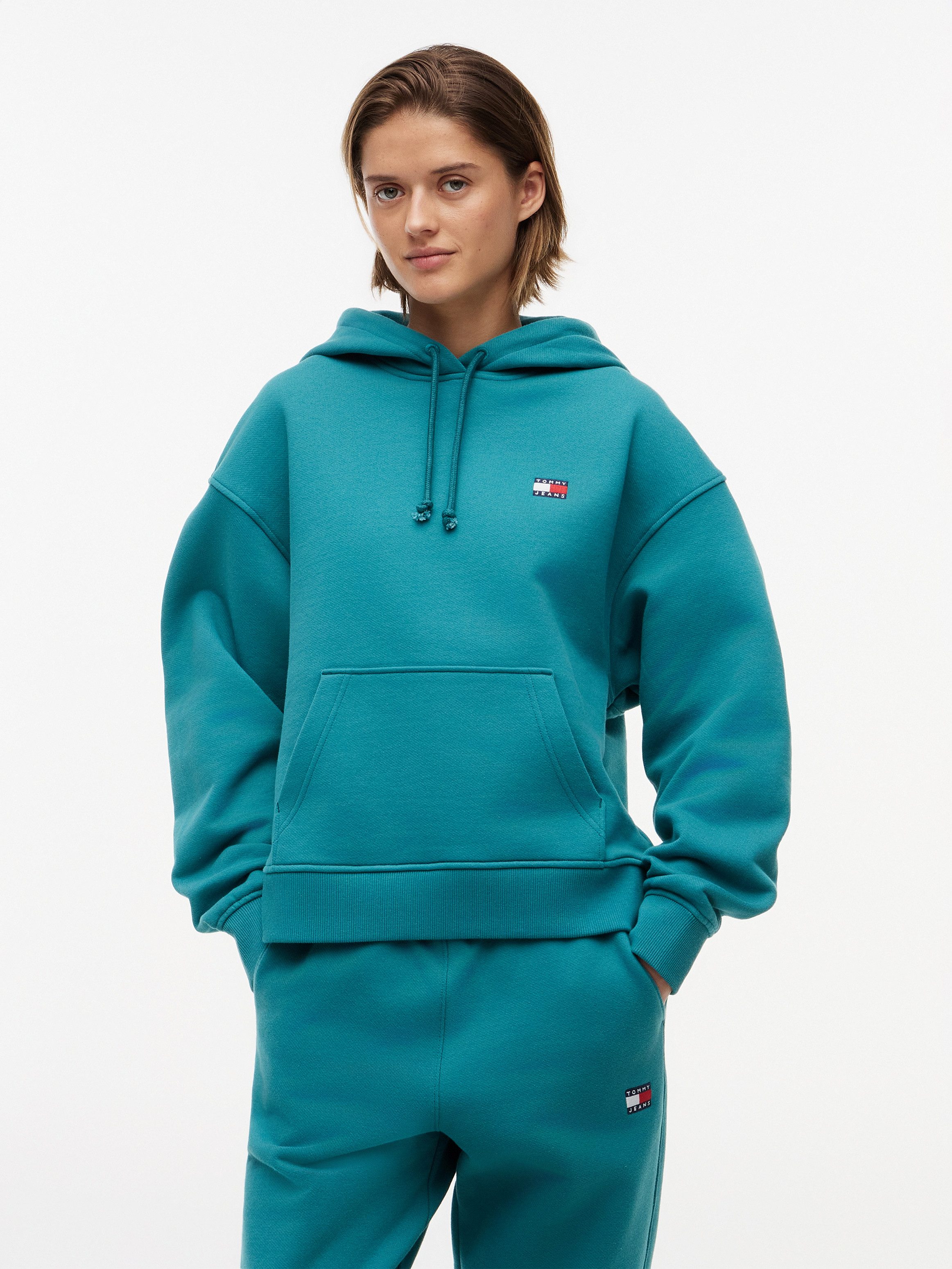 Tommy Jeans Kapuzensweatshirt TJW BXY BADGE HOODIE EXT mit Logo-Badge