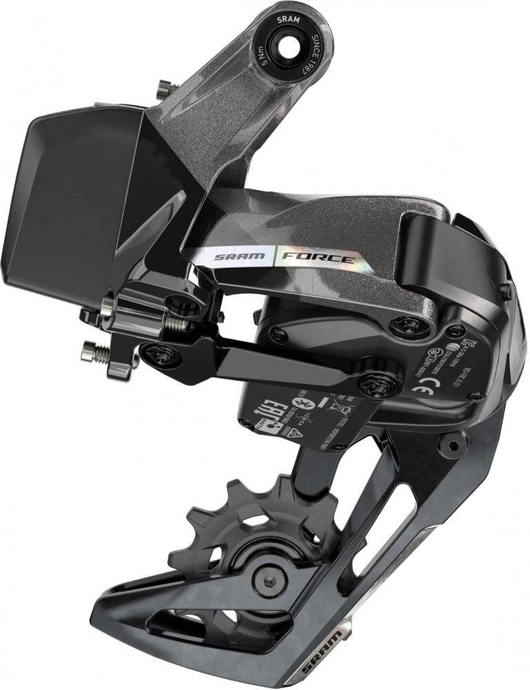 SRAM Schaltung SRAM Force AXS XPLR Schaltwerk 12-fach Iridescent - präzise Funk-Schal