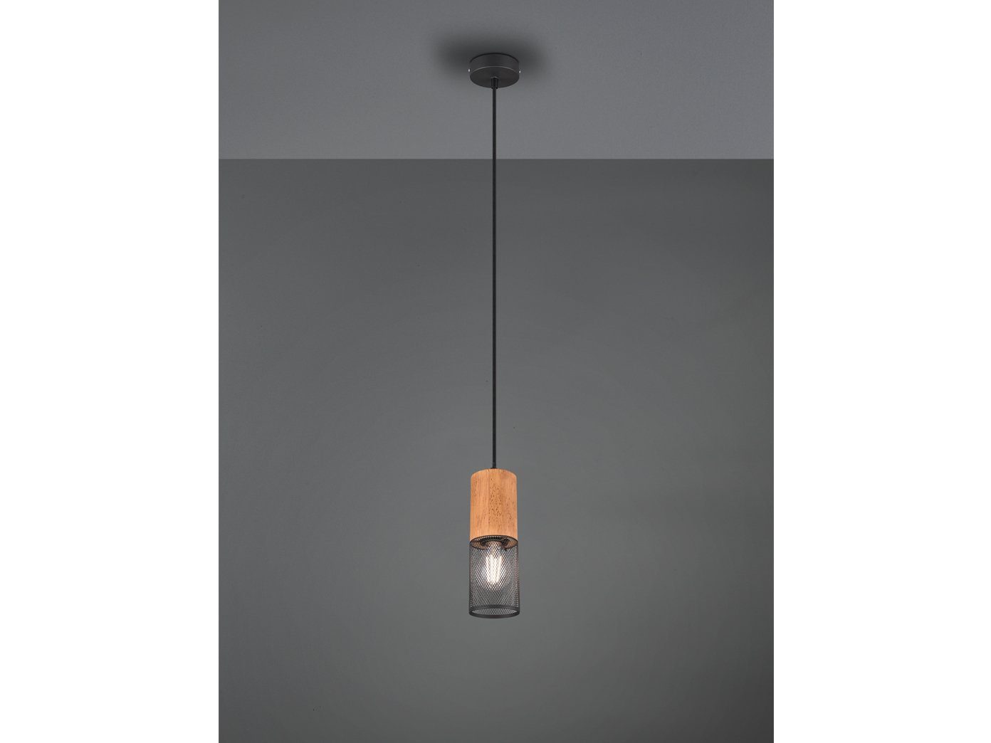 meineWunschleuchte LED Pendelleuchte, Coole Skandi-Lampen im Industrial