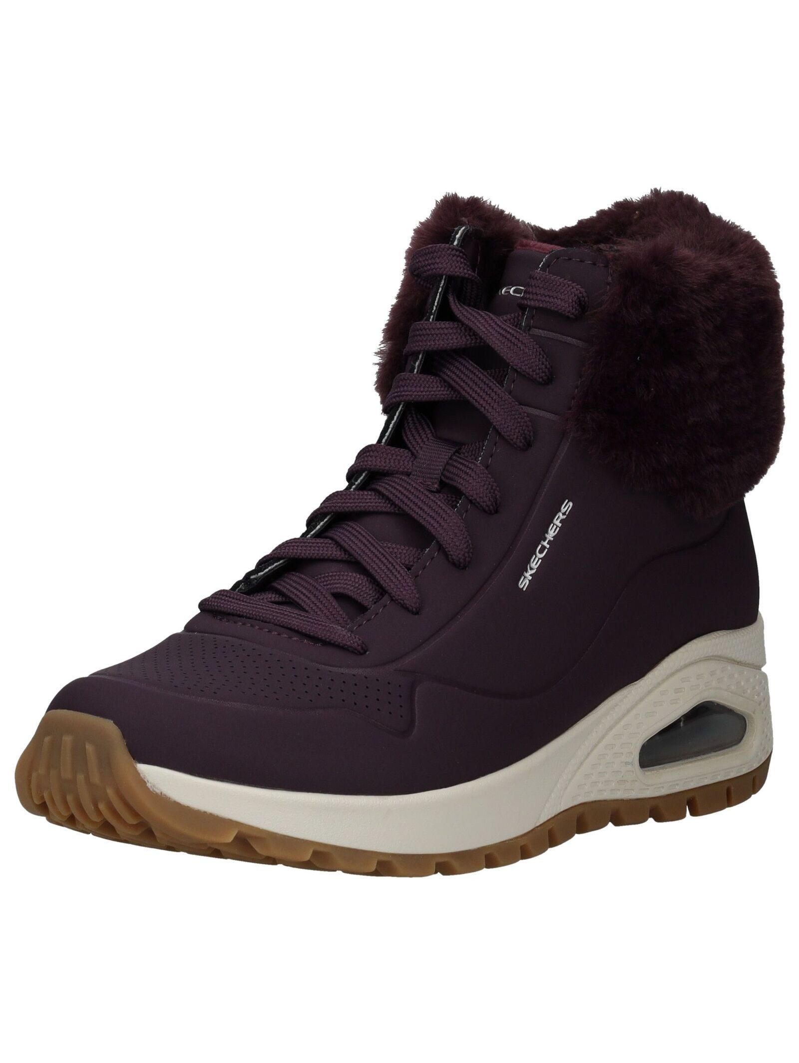 Skechers Skechers Stiefelette Lederimitat/Textil Schnürstiefelette günstig online kaufen