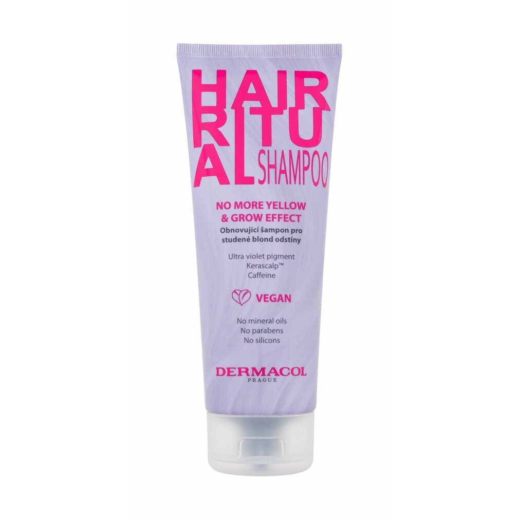 Dermacol Haarshampoo Hair Ritual (No More Yellow & Grow Effect Shampoo) 250ml