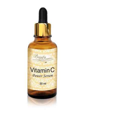 Beauty Nature Cosmetics Anti-Aging-Augencreme Vitamin C Power Serum, Gesicht, Vitamin C, Hyaluron