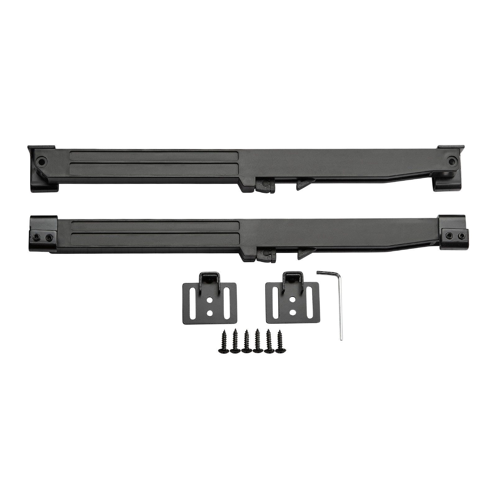 SO-TECH® Türbeschlag Soft-Close Dämpfer-Set für Schiebetüren, Stahl Schwarz (2 St), passend für SO-TECH Schiebetürbeschläge