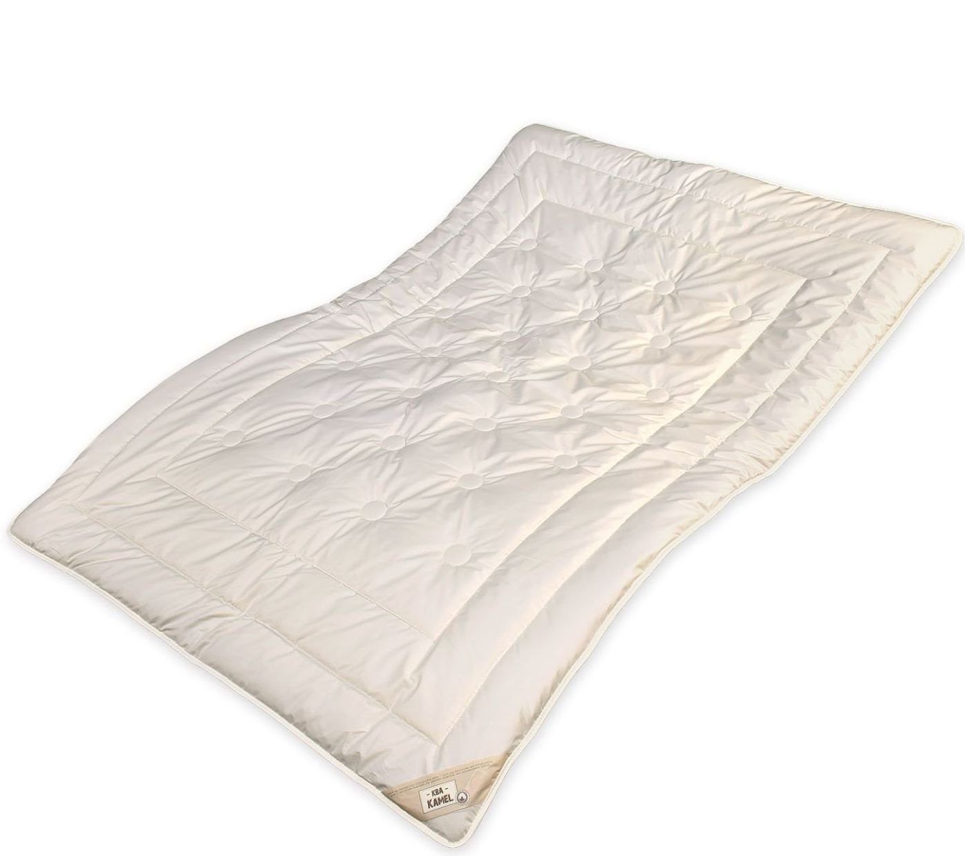 Garanta Naturhaarbettdecke Leichte Winterdecke Kamelhaar mit kbA Bezug und kbT Füllung, Füllung: 100% Kamelhaar