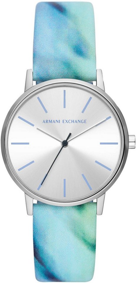 ARMANI EXCHANGE Quarzuhr, Gehäuse aus Edelstahl, Gehäuse-Ø ca. 36 mm