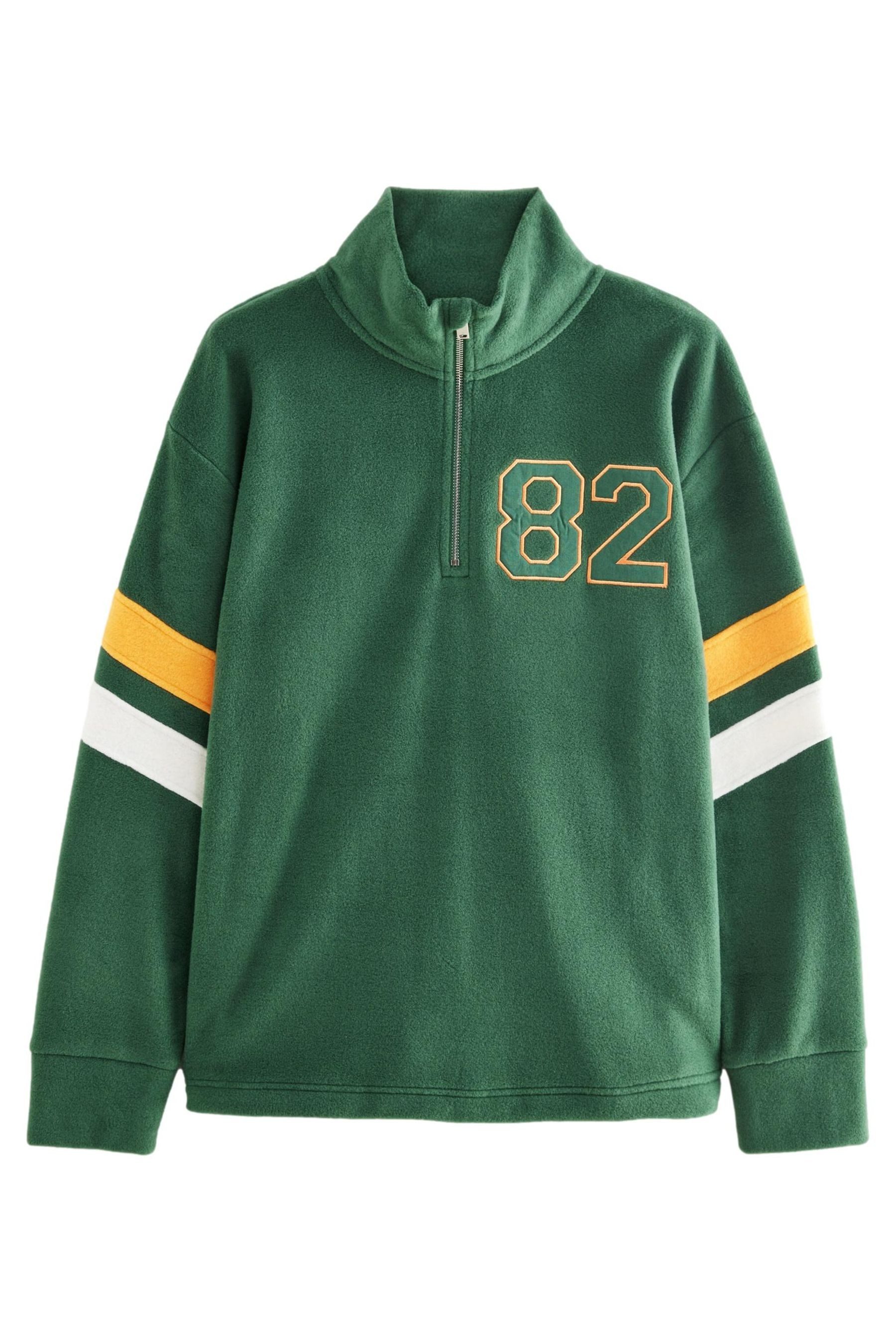 Next Fleecepullover Fleecetop mit halben Reißverschluss günstig online kaufen