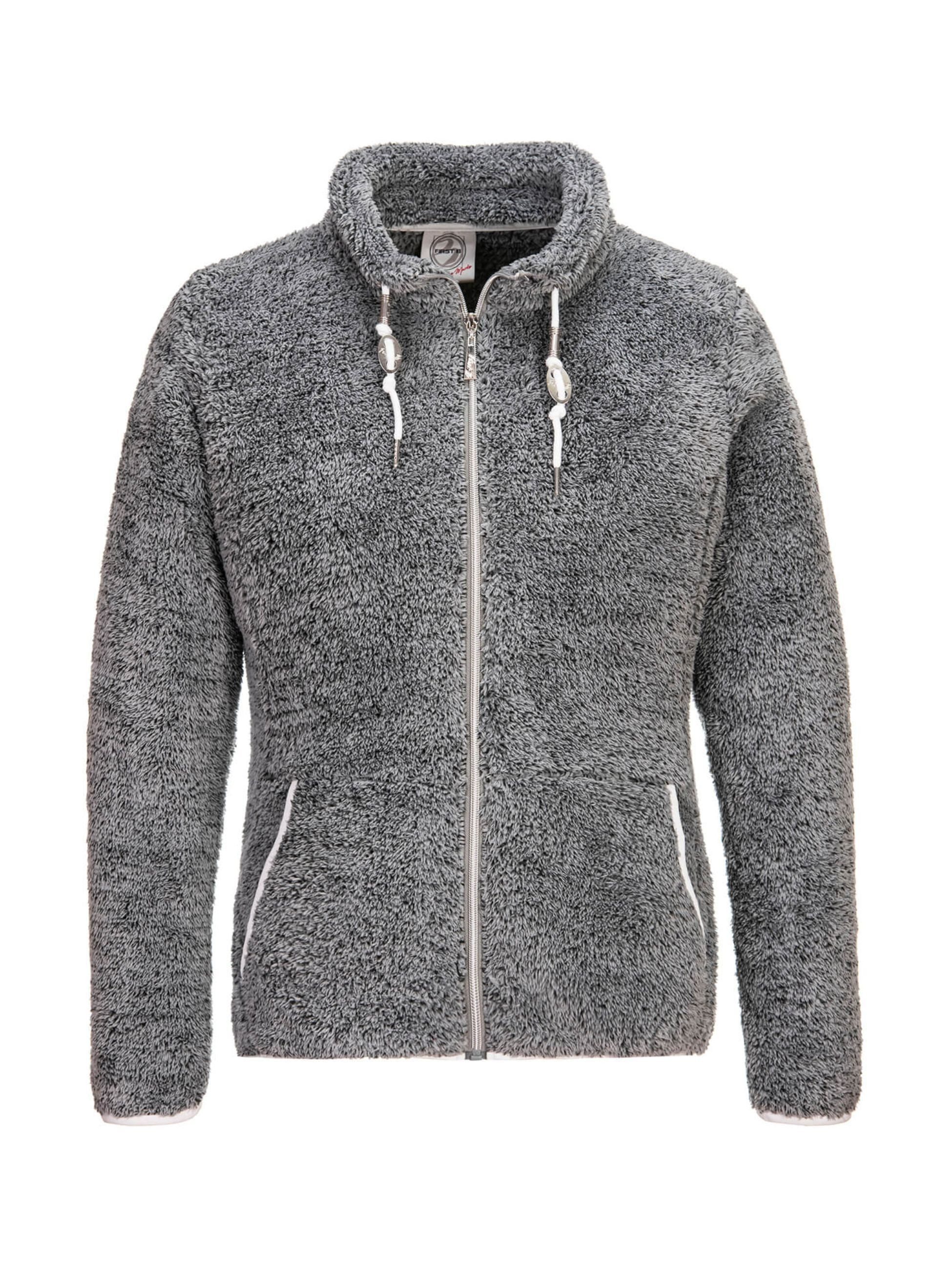 FirstB Kapuzenfleecejacke Damen wärmend, leicht