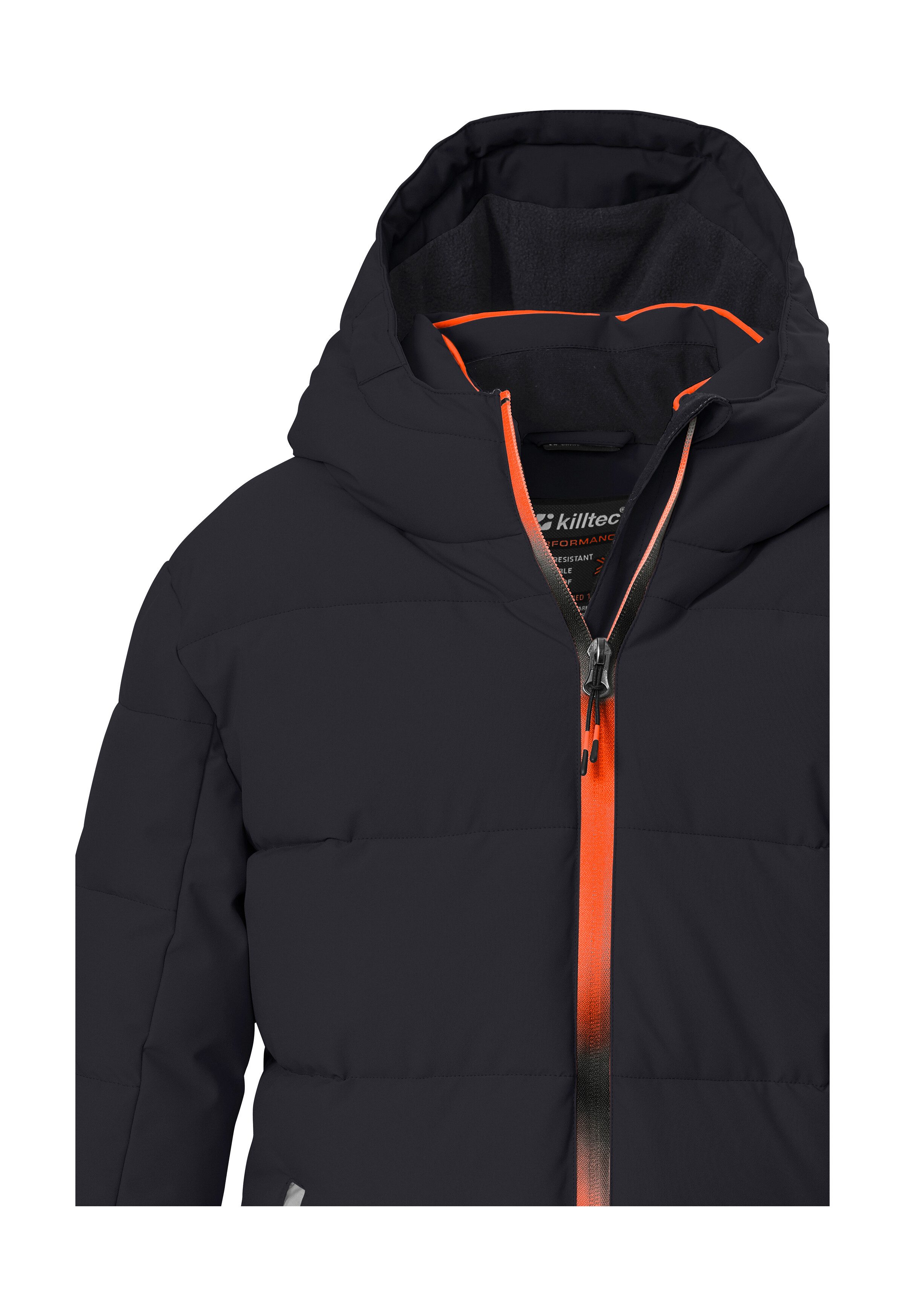 Killtec Skijacke KSW 203 BYS SKI JCKT Winddichte, wasserabweisende Kinder-Ski-Steppjacke mit Schneefang – Bild 3 von 5