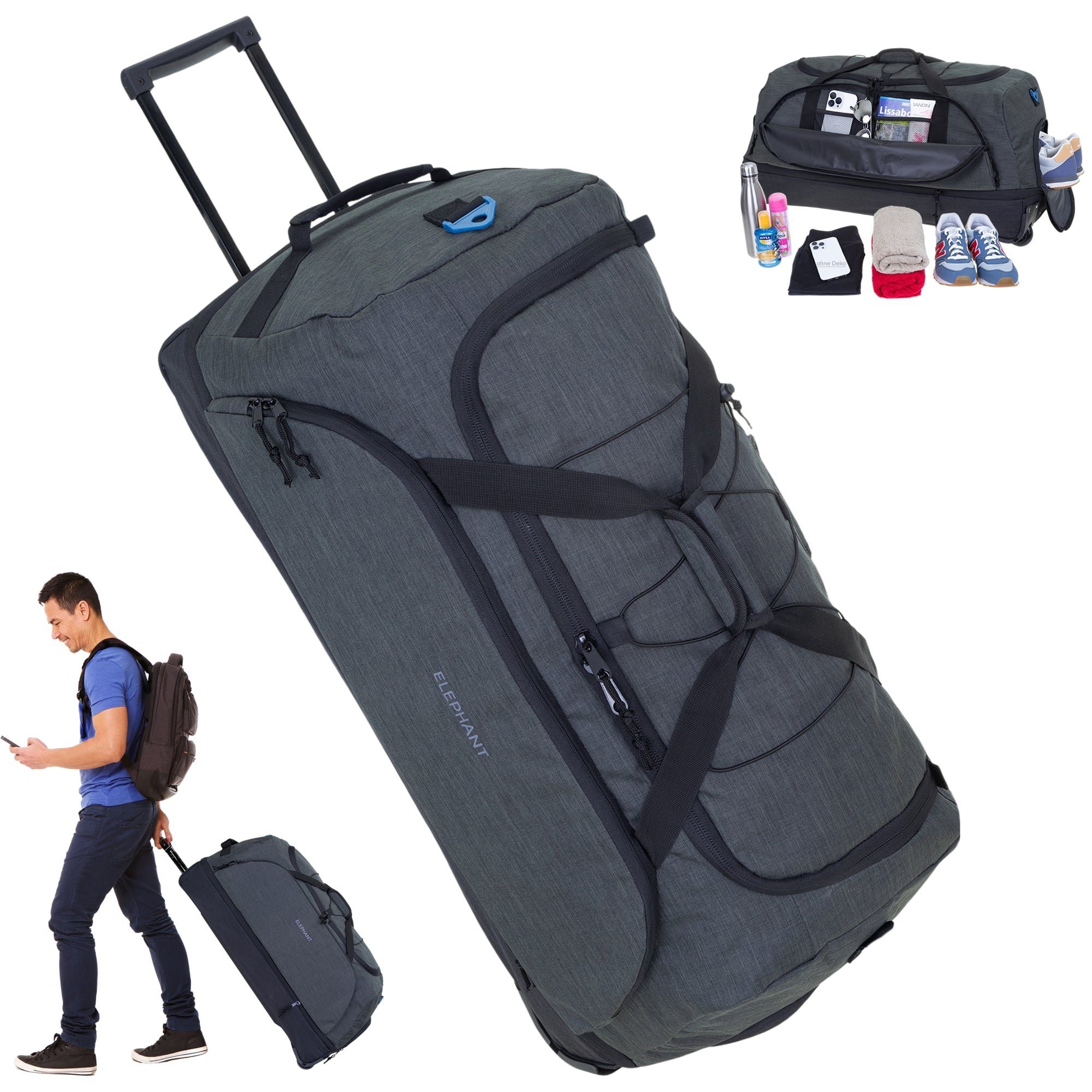 ELEPHANT Weichgepäck-Trolley Cruiser Trolley 100-135 L günstig online kaufen