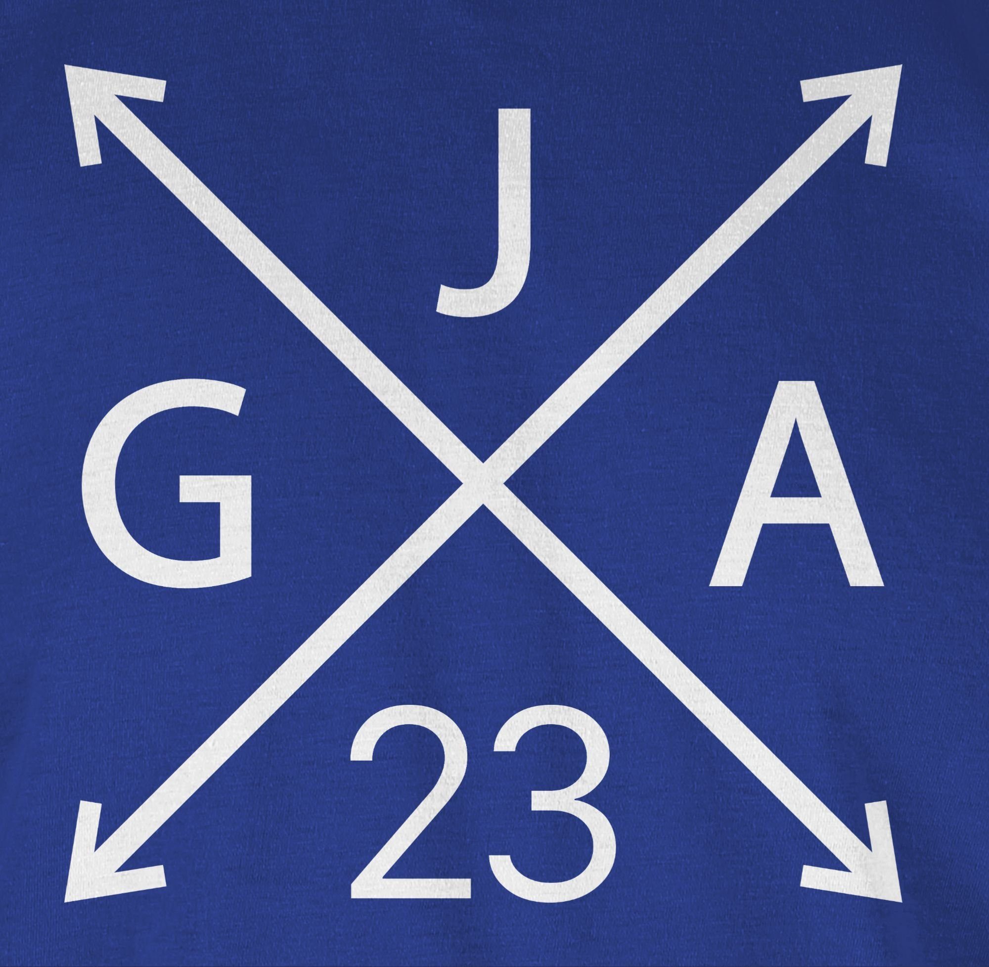 Shirtracer JGA Männer JGA 02 Royalblau 2023 T-Shirt