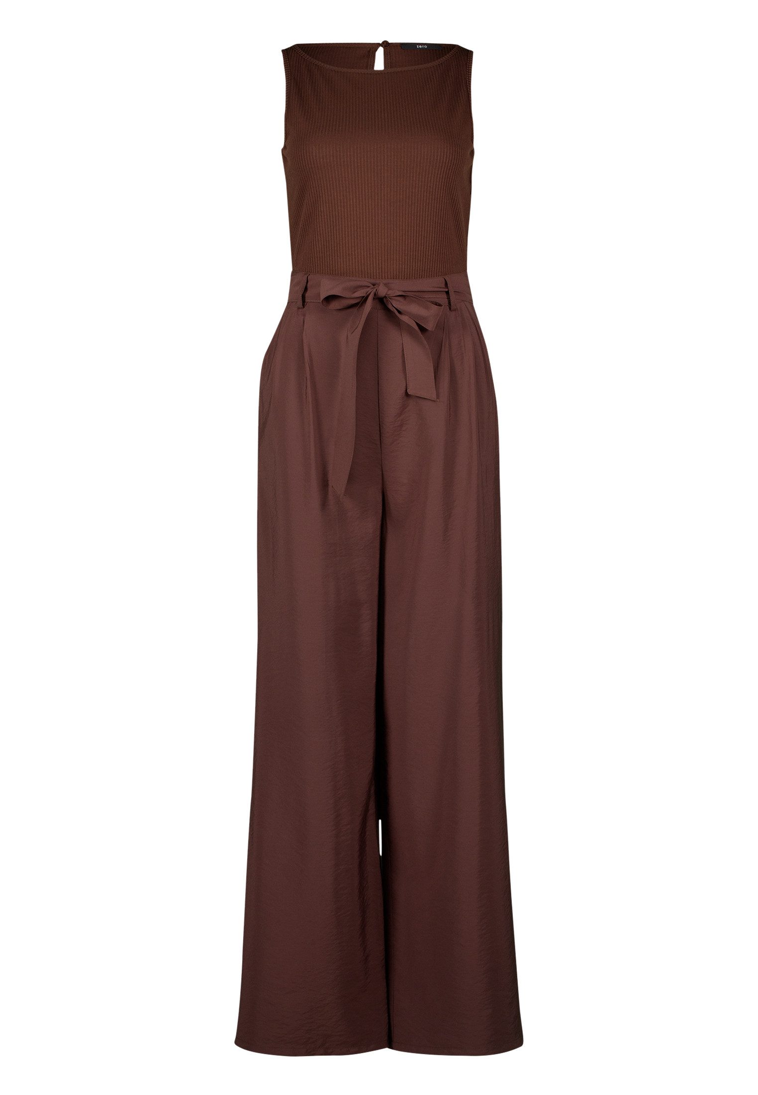 Zero Overall Damen Jumpsuit 2-in-1-Optik (1-tlg) Gürtel günstig online kaufen