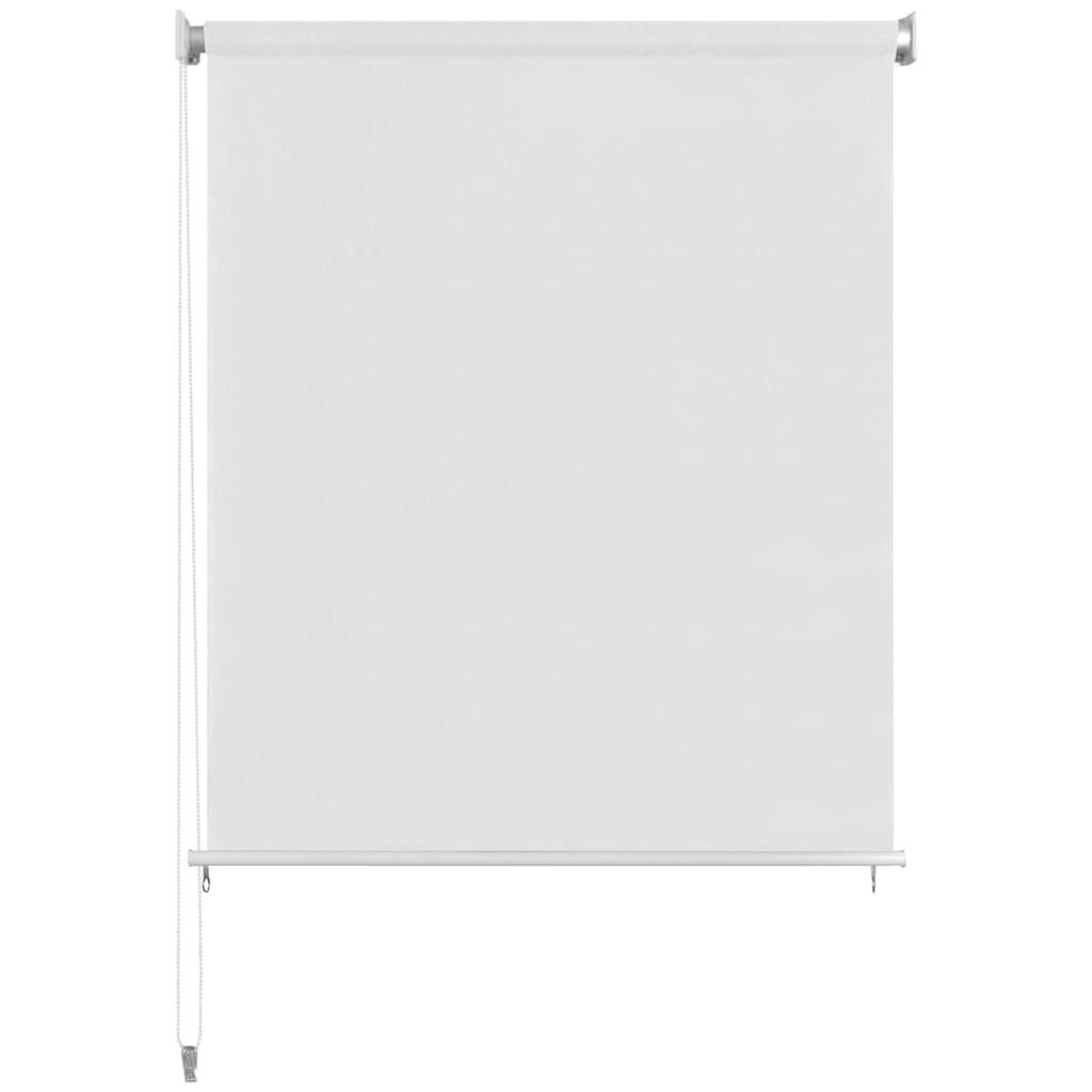 Rollo Außenrollo 355 (B) x 230 (H) cm Weiß, vidaXL