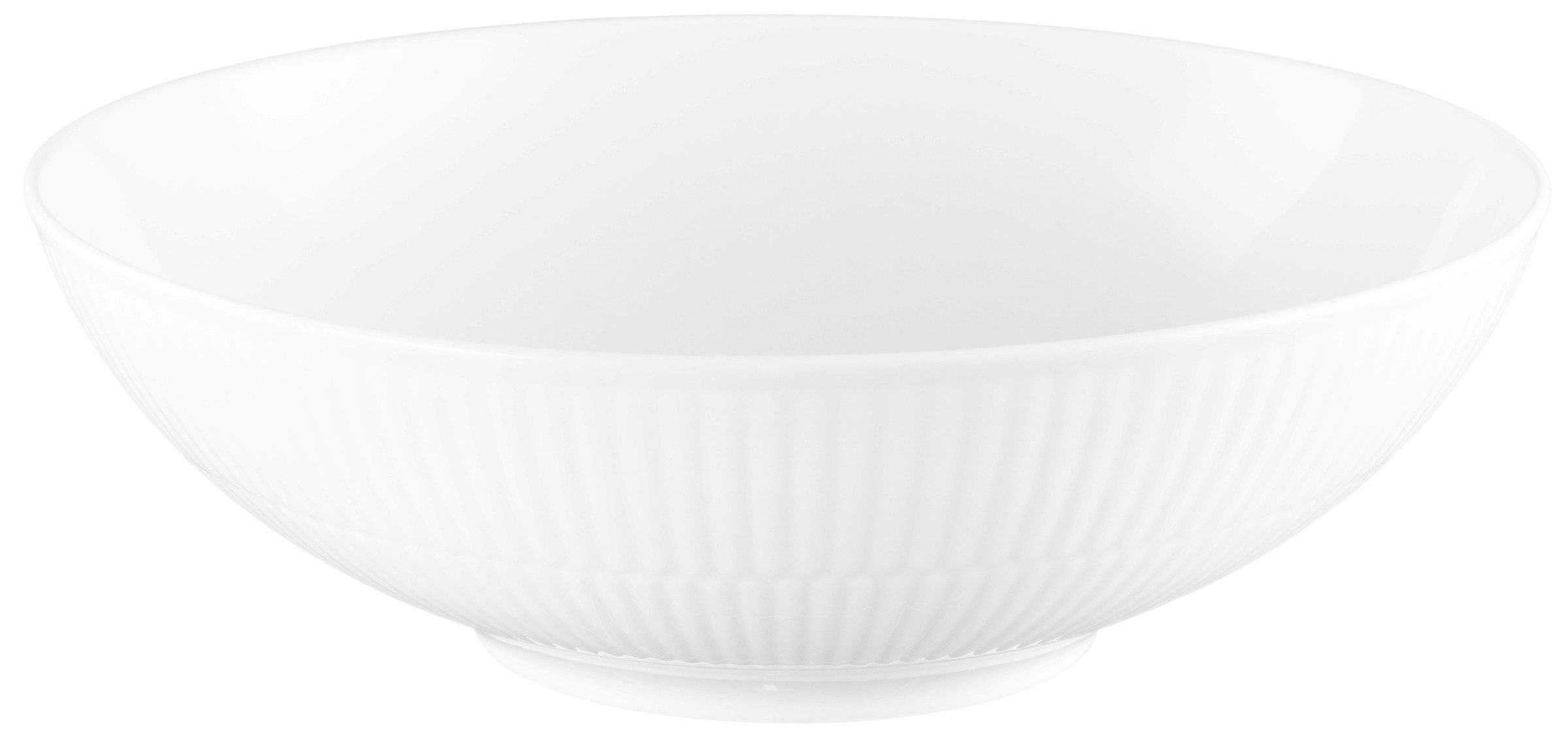 Seltmann Weiden Schüssel Amina, Porzellan, (1-tlg), Schale groß mit Relief, Ø 30 cm
