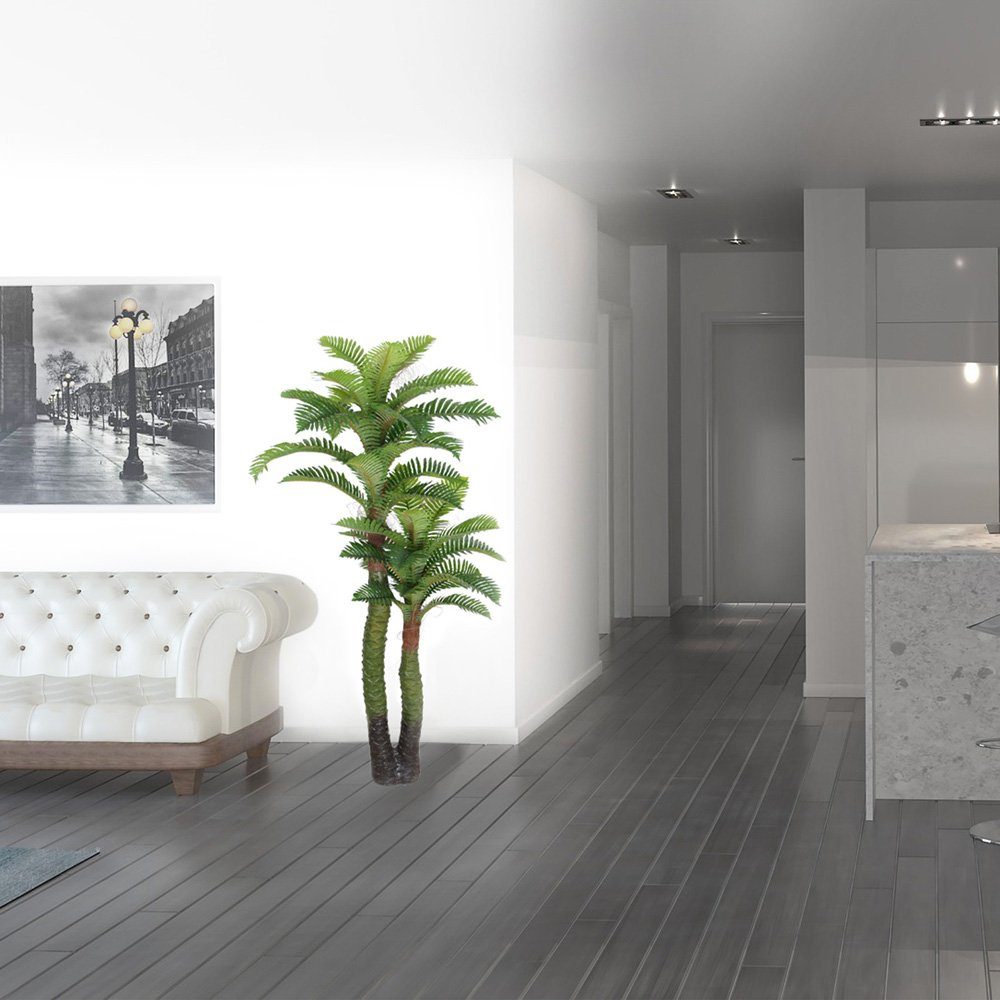 Kunstpalme Künstliche Kunstpalme Palme künstlich Königspalme Kunstpflanze 1 günstig online kaufen