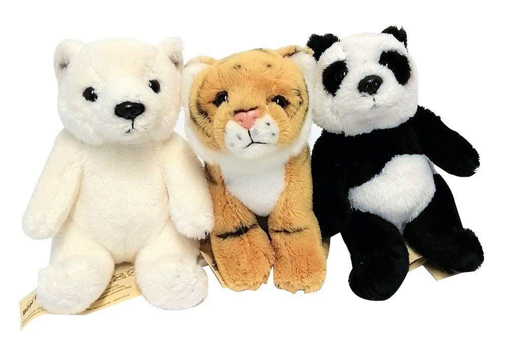 Kuscheltier WWF 3er Set Plüschfiguren Kollektion