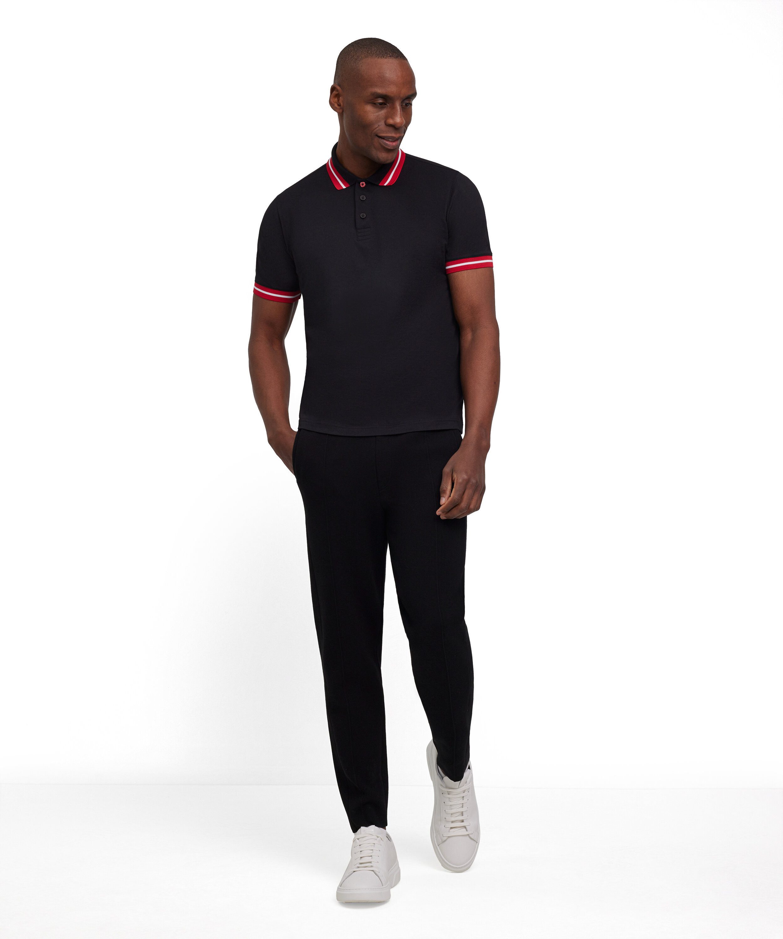 FALKE Poloshirt Smart Polo Easy Care Polo Shirt (1-tlg., 1) für leichten Tragekomfort