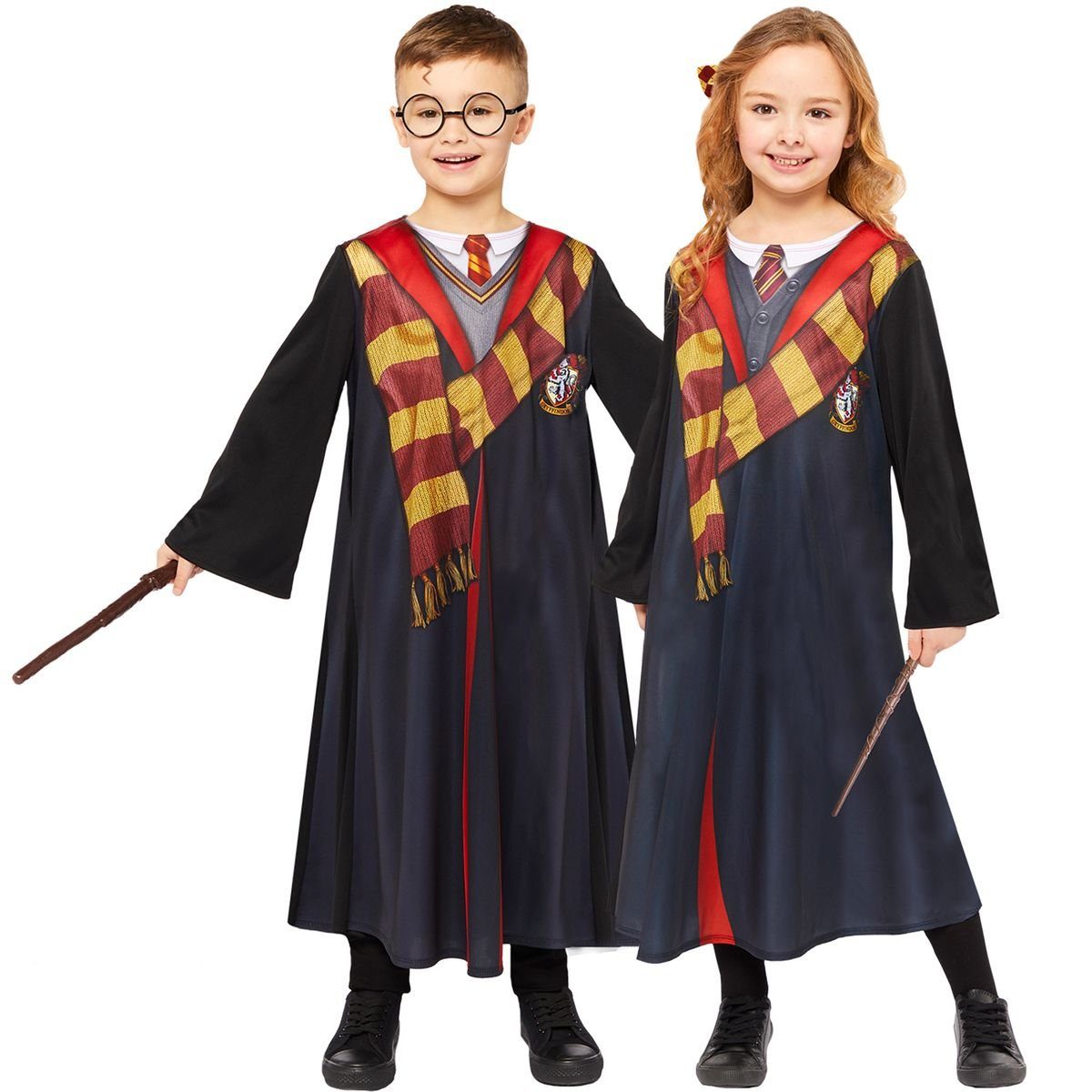 Riethmüller Zauberer-Kostüm Harry Potter Deluxe Kinder Kostüm
