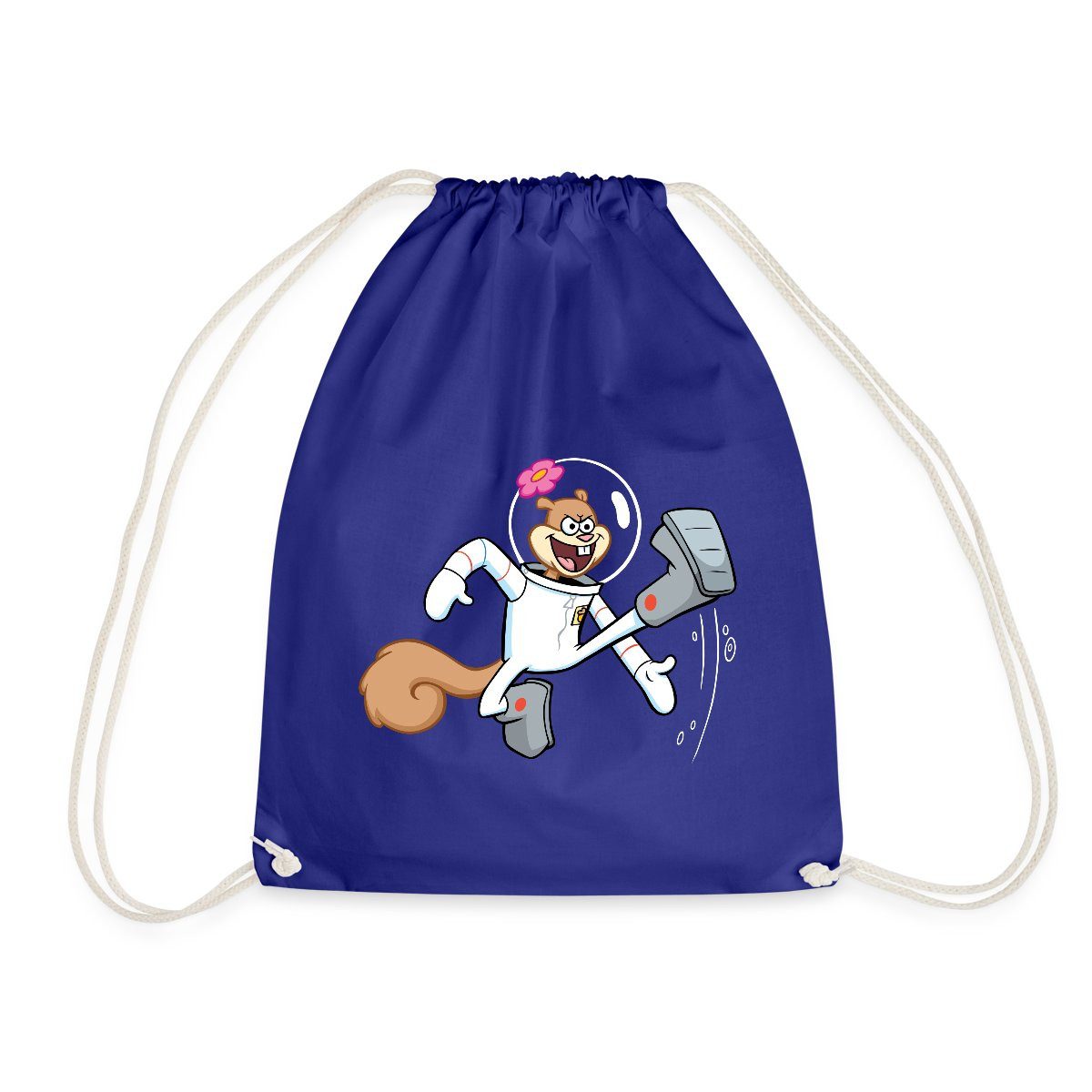 Spreadshirt Turnbeutel Spongebob Schwammkopf Sandy Cheeks Design Turnbeutel (1-tlg)