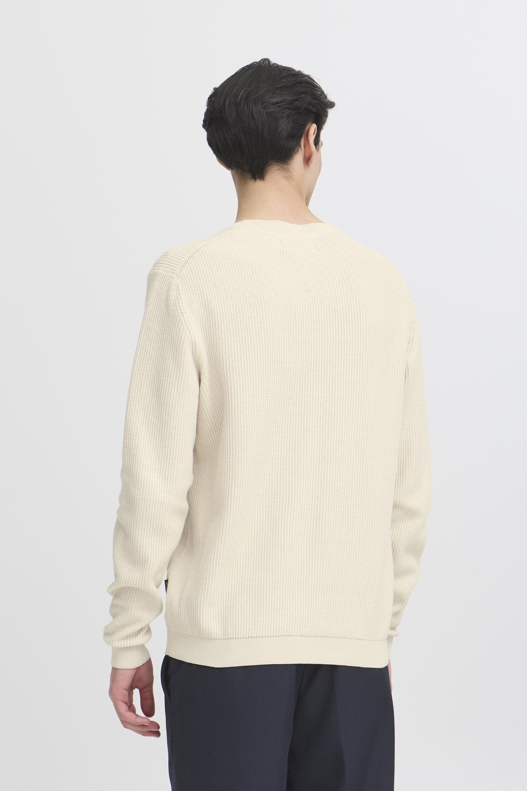 Casual Friday Strickpullover CFNoar Basic Rundhalspullover
