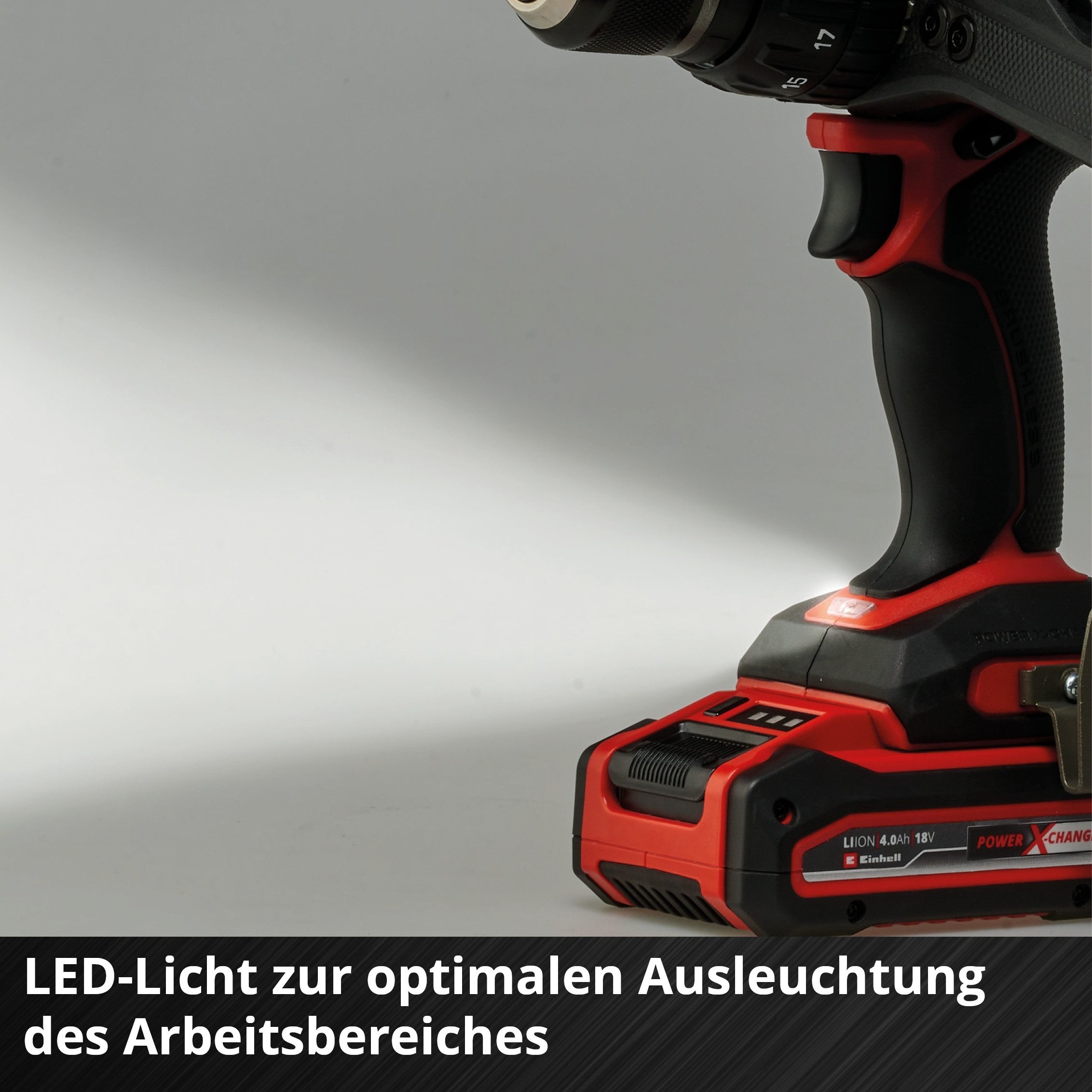 Einhell Akku-Schlagbohrschrauber TP-CD 18/120 Li-i BL - Solo, Mitglied der Power X-Change Familie, ohne Akku – Bild 4 von 5