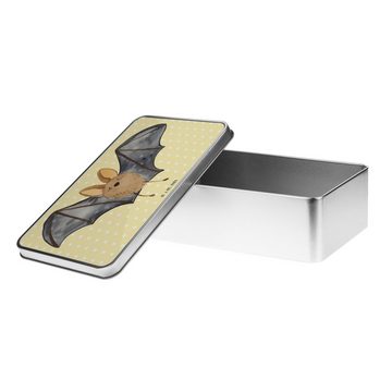 Mr. & Mrs. Panda Dose Fledermaus Flügel - Gelb Pastell - Geschenk, Vorratsbox, Tiermotive, (1 St), Einzigartiges Design