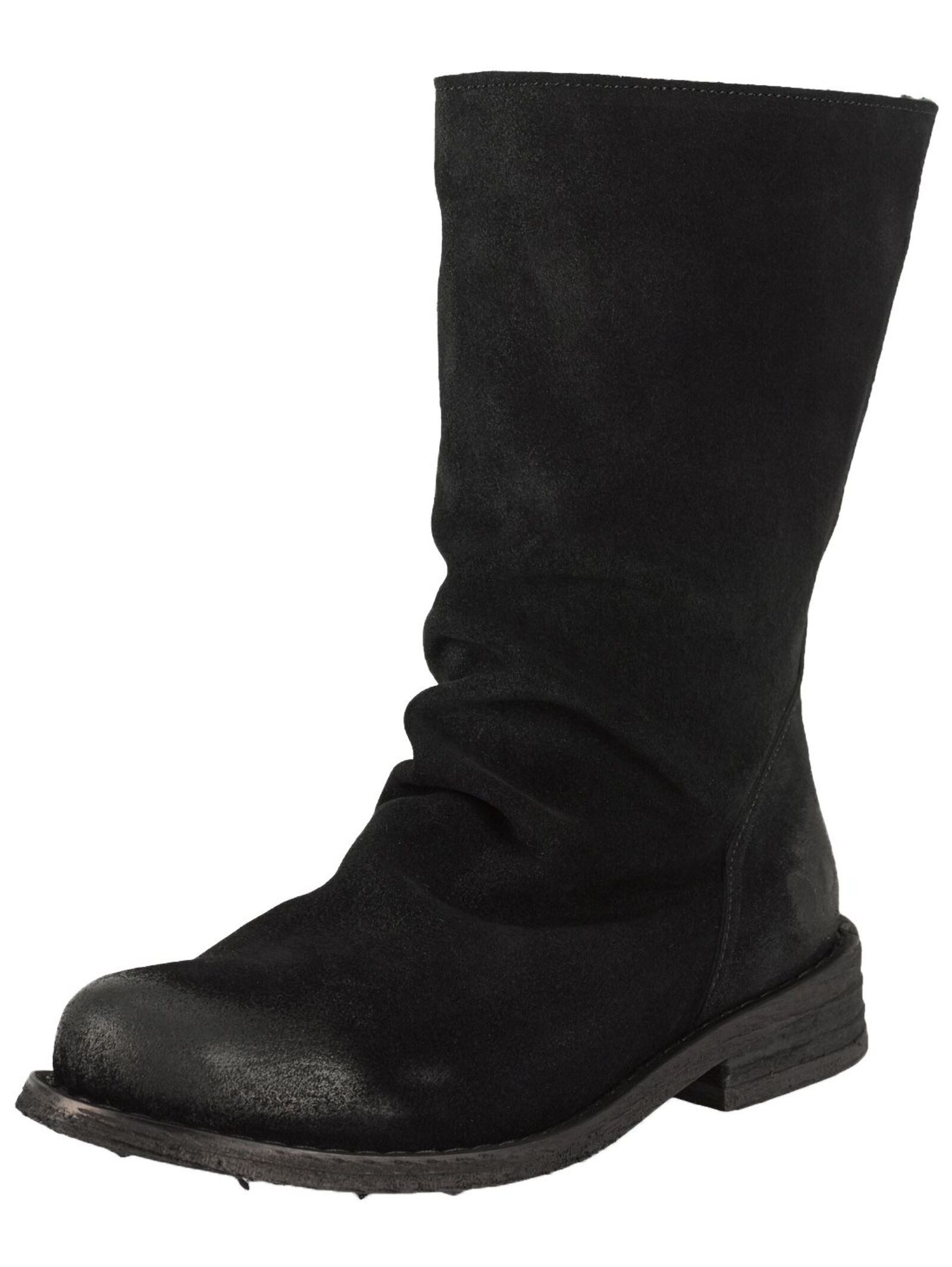 Felmini Wide Fit Stiefel Veloursleder Stiefel günstig online kaufen