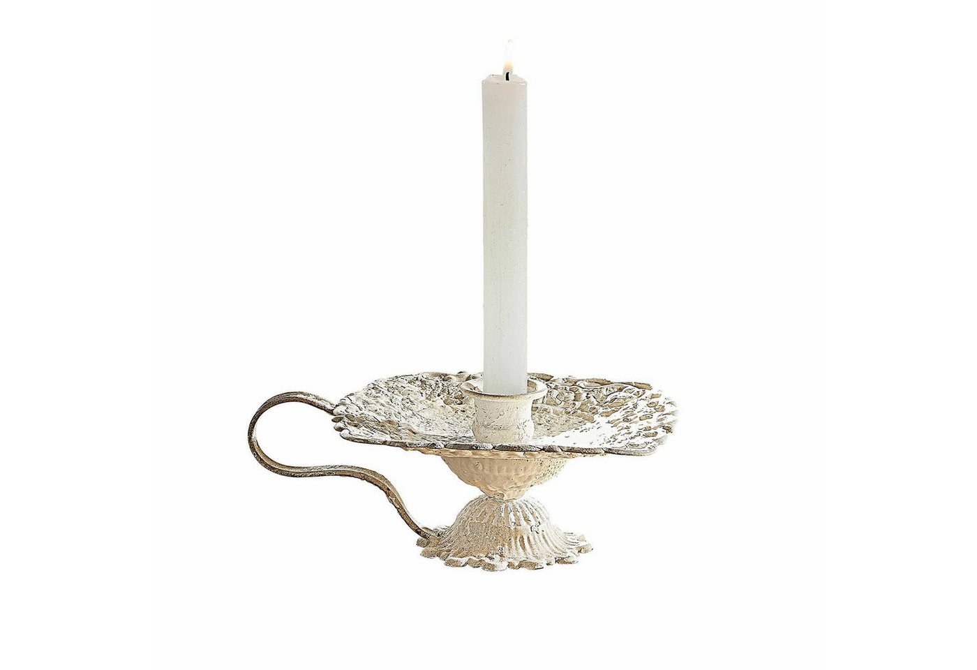 Mirabeau Kerzenständer Kerzenhalter Wilexor antikweiß