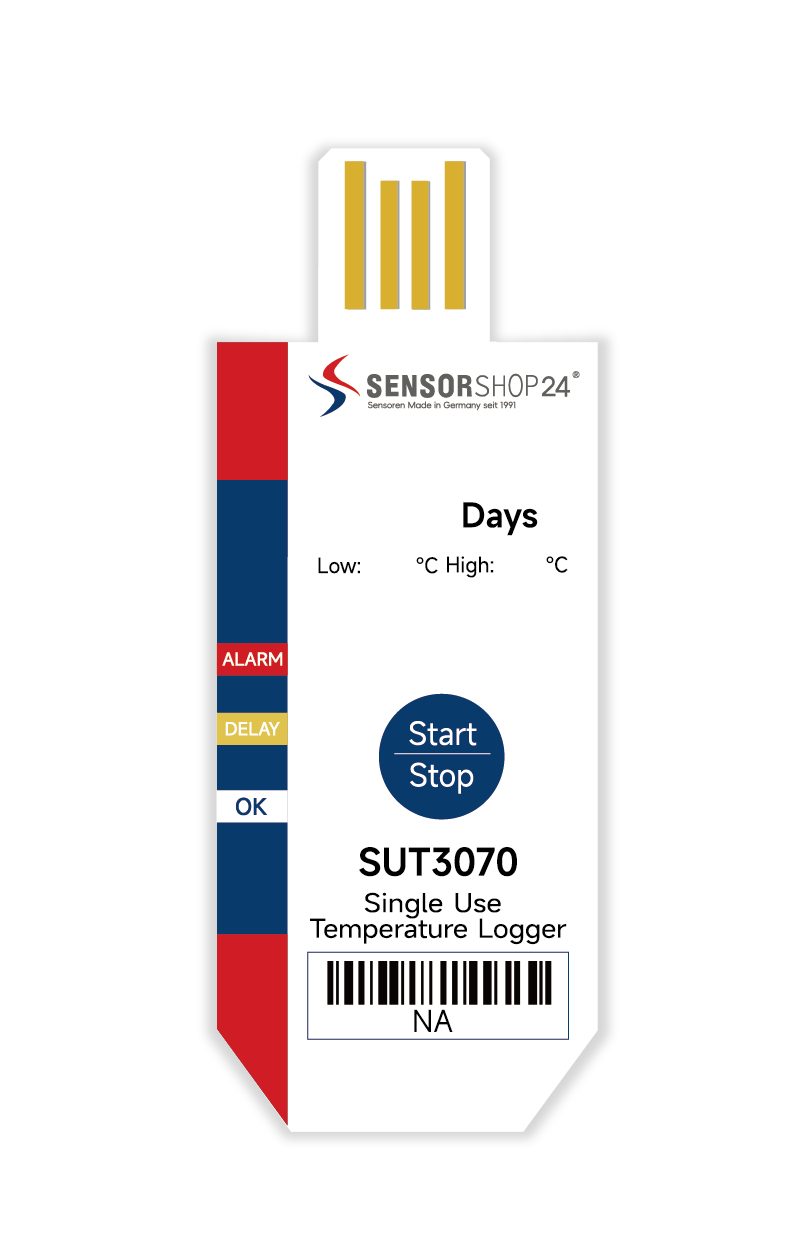 Sensorshop24 Sensor ClimateLog24 Temperatur- & Feuchtigkeitsdatenlogger