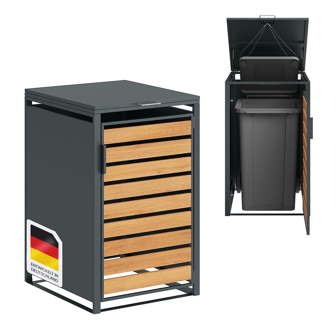 STEELSØN Mülltonnenbox Kestra 240L aus verzinktem günstig online kaufen