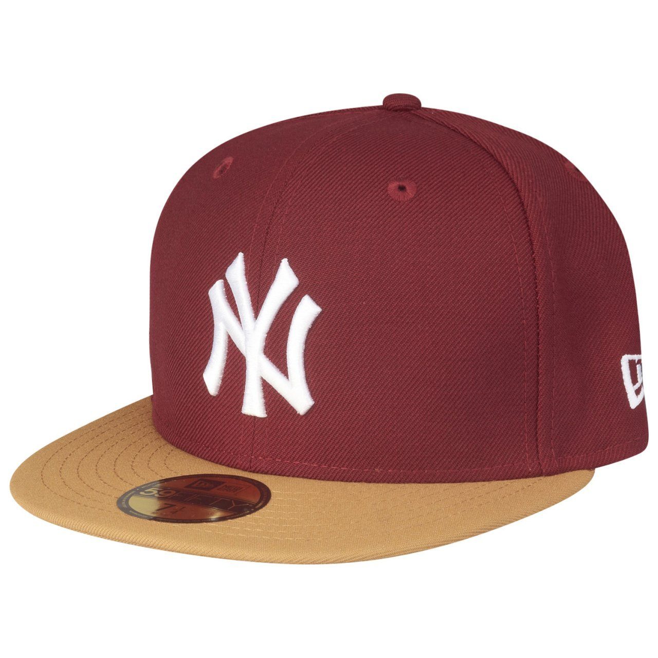 New Era Fitted Cap 59Fifty MLB New York Yankees cardinal