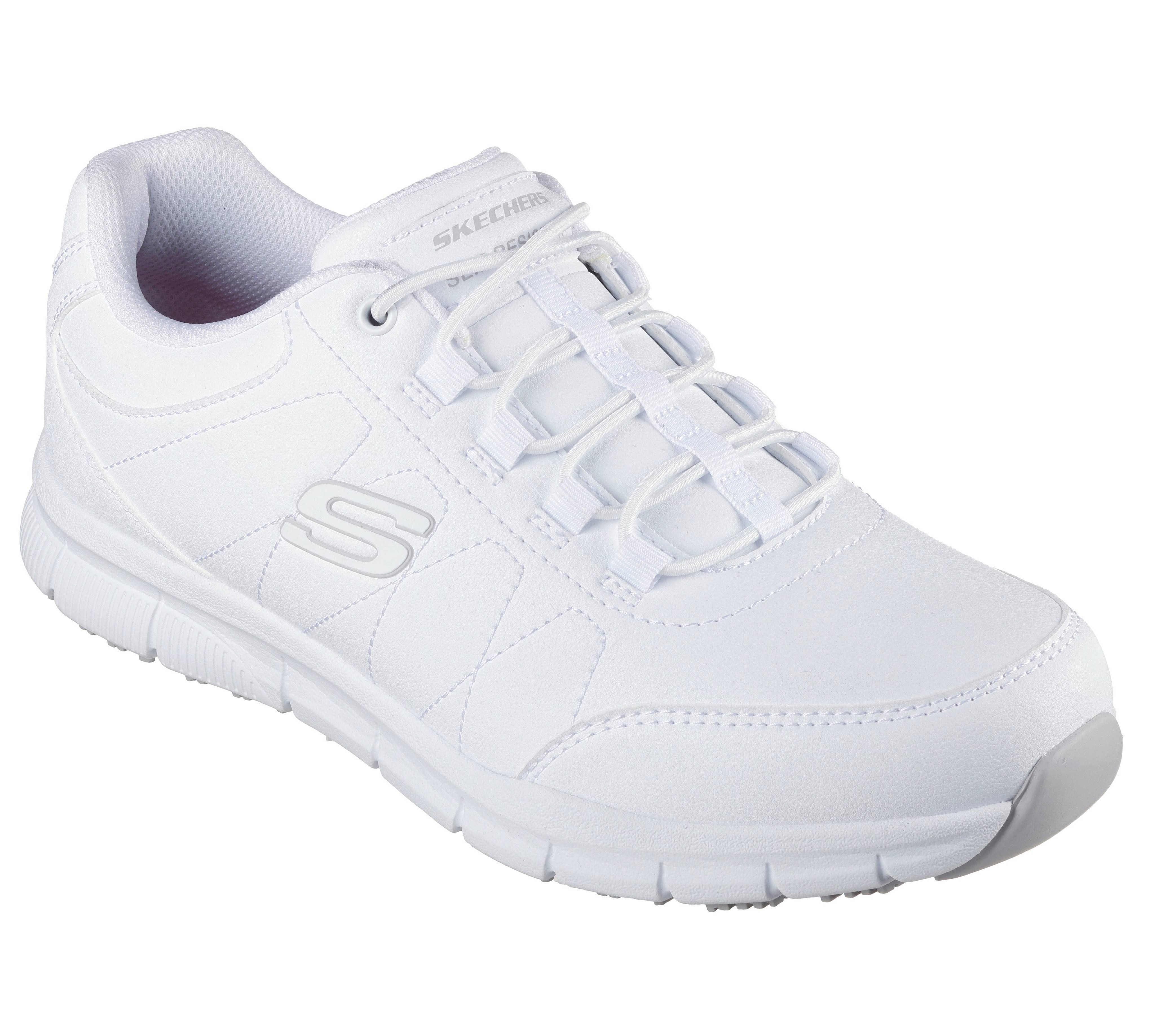 Skechers NAMPA-OSIL O1 SR EN ISO 20347:2022 Herren Arbeitsschuh Rutschfest, Bequem & Leicht mit Memory Foam Komfort