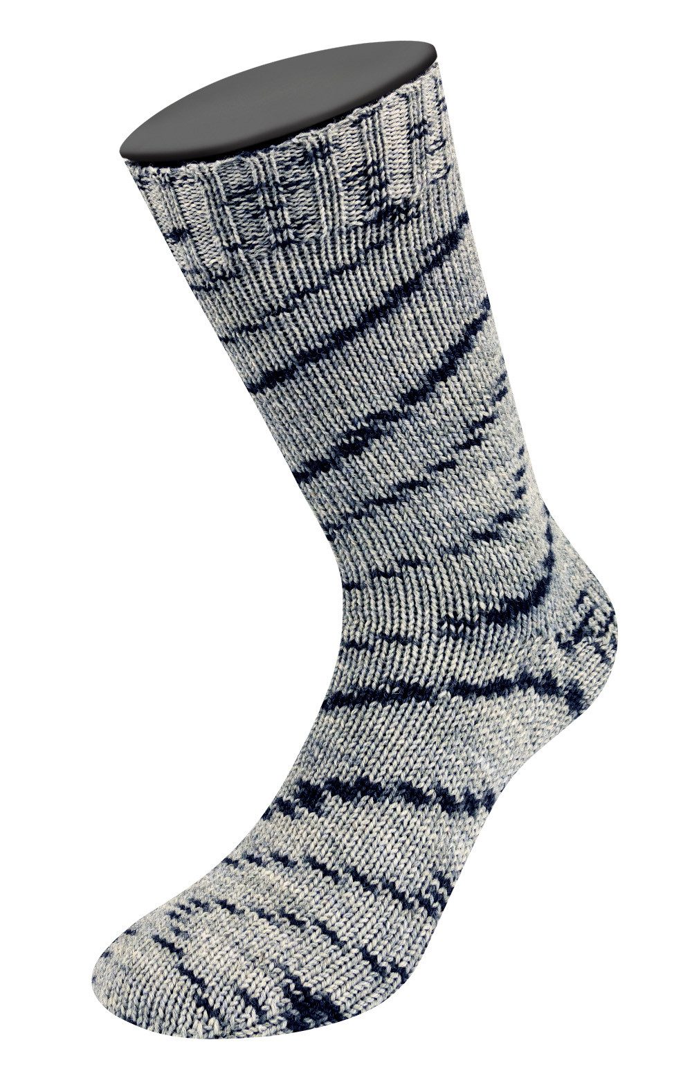 LANA GROSSA MEILENWEIT 100 g DENIM MIX Häkelwolle, 420 m (zeitlose 4-fach Herren-Sockenwolle), 100 g – Bild 2 von 4