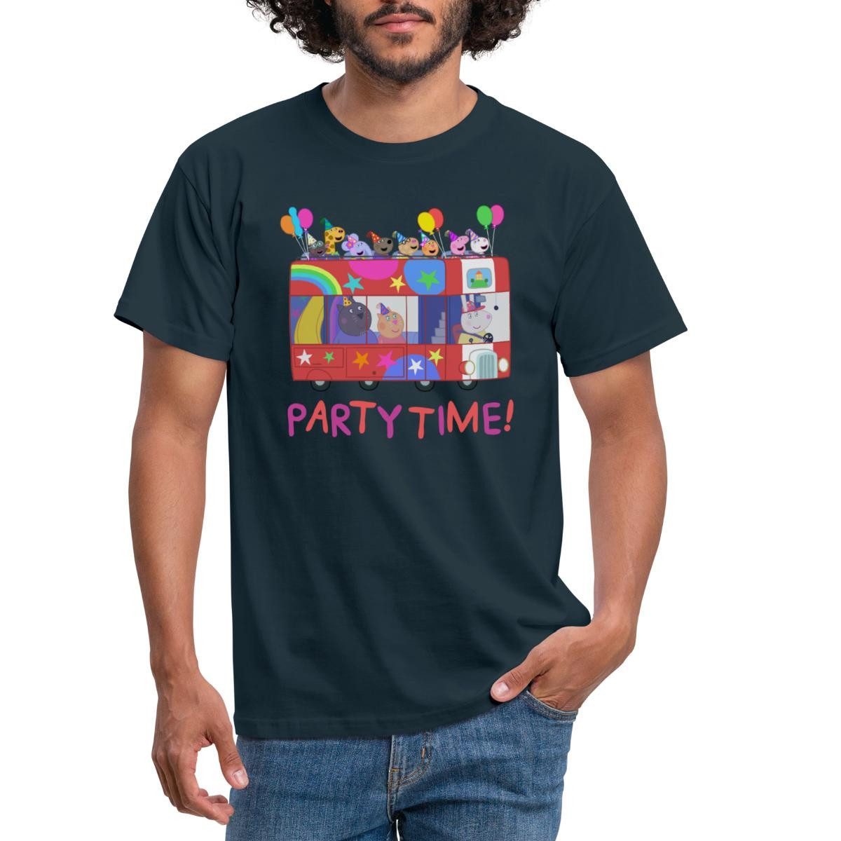 Spreadshirt T-Shirt Peppa Pig Design Party günstig online kaufen