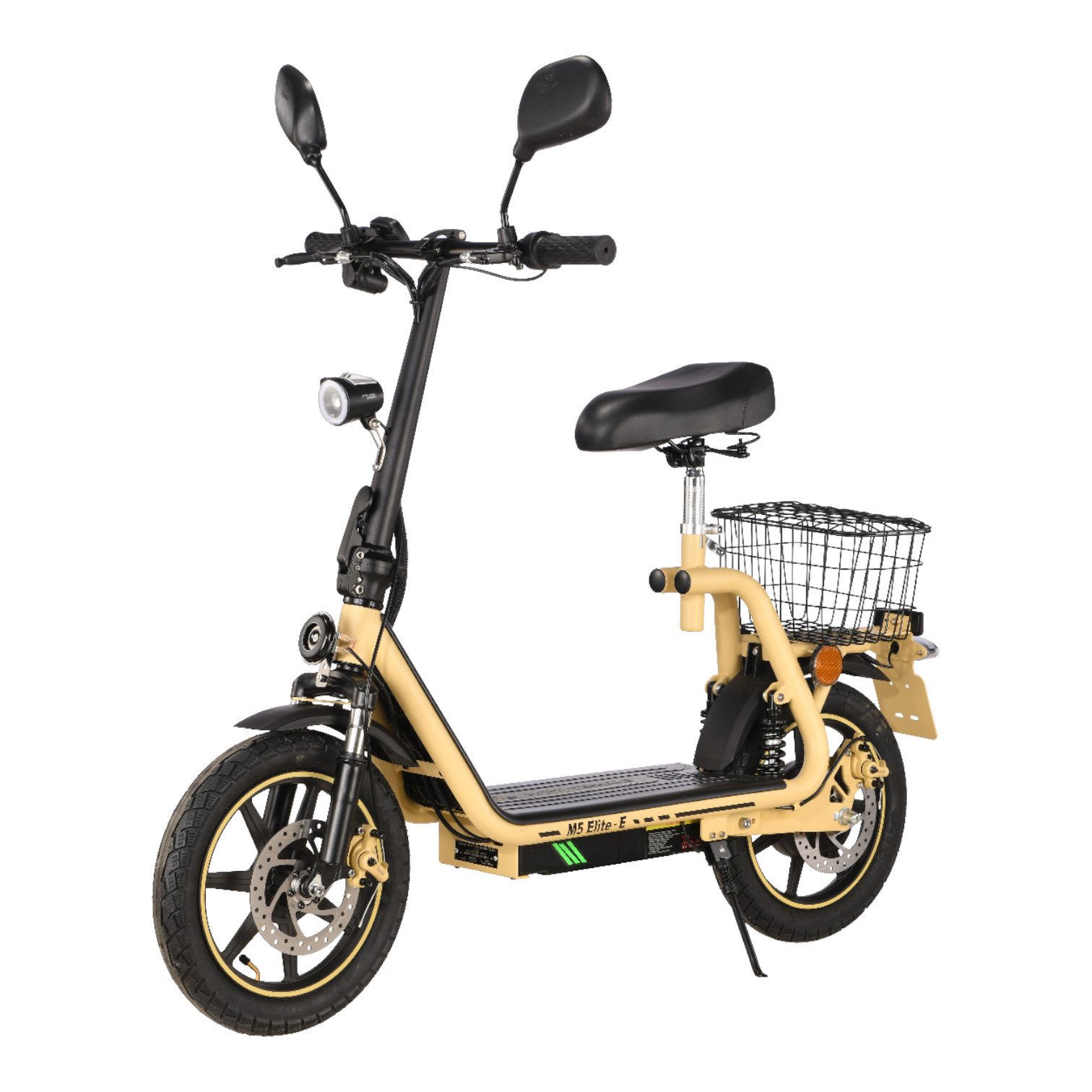 ENEWAY E-Scooter City Floh-S 45 km/h, (Set, mudguard, side stand, luggage rack, seat, mirror), range up to 20 km, with road approval