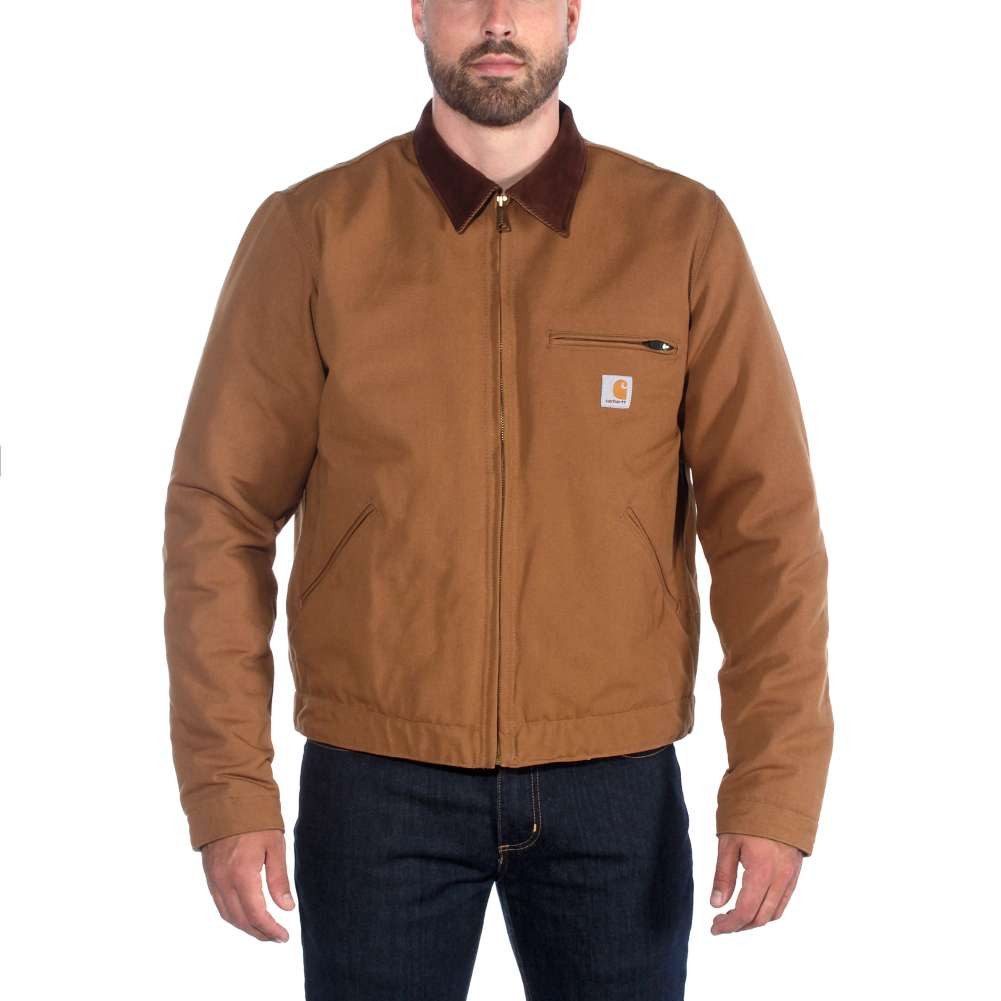 Carhartt Arbeitsjacke 103828 Duck Detroit robuste Jacke mit wichem Futter – Bild 3 von 4