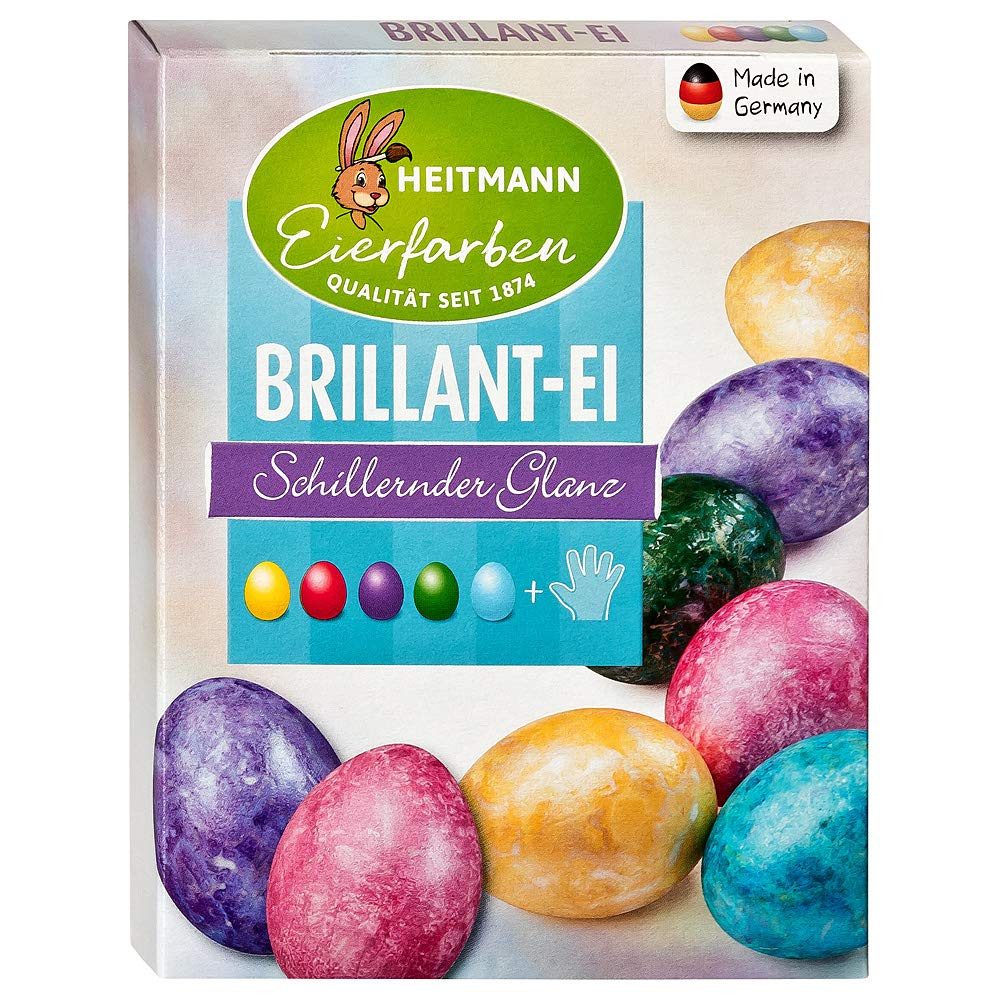 BRAUNS HEITMANN Osterei 1x Heitmann Eierfarben Brillant - 5 flüss. Kaltfarben mit Glanz-Effekt (1 St)