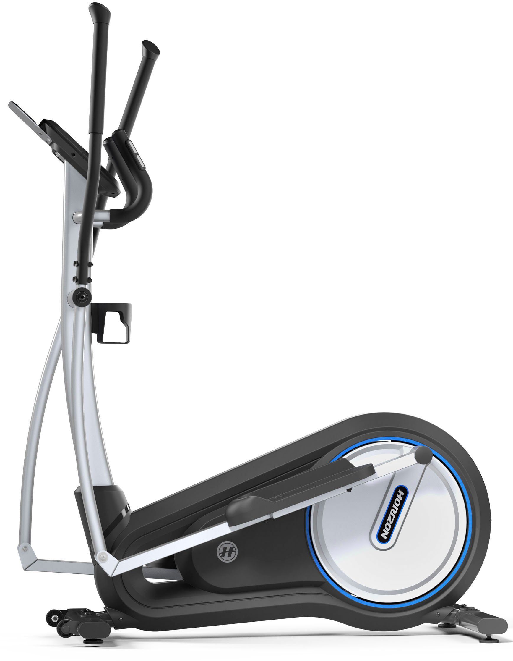 Horizon Fitness Crosstrainer Milos 3.0 (Fitnessgerät, Bluetooth), 130 kg max. Benutzergewicht, 20 Widerstandsstufen